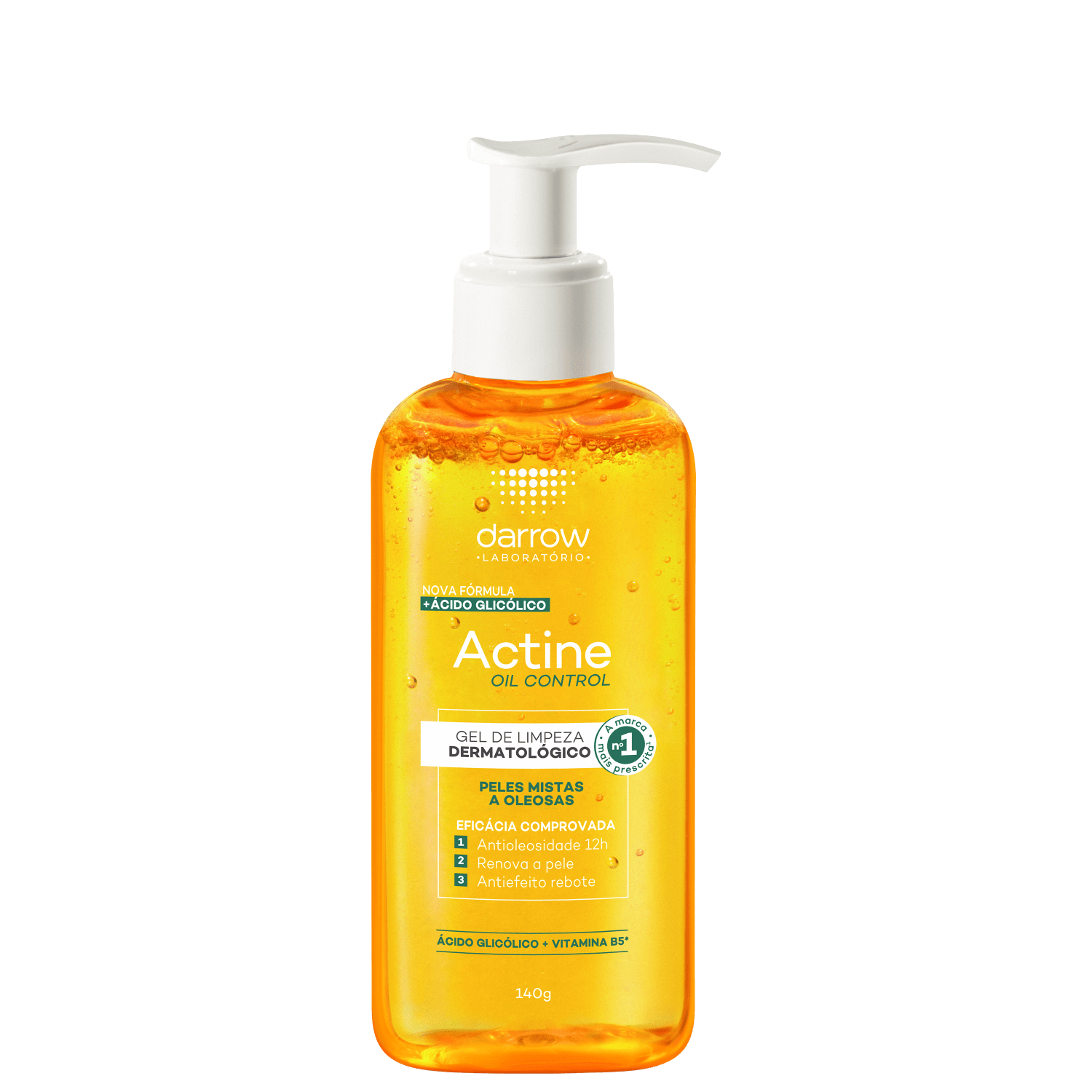 Darrow Actine Oil Control - Gel de Limpeza Facial 140g