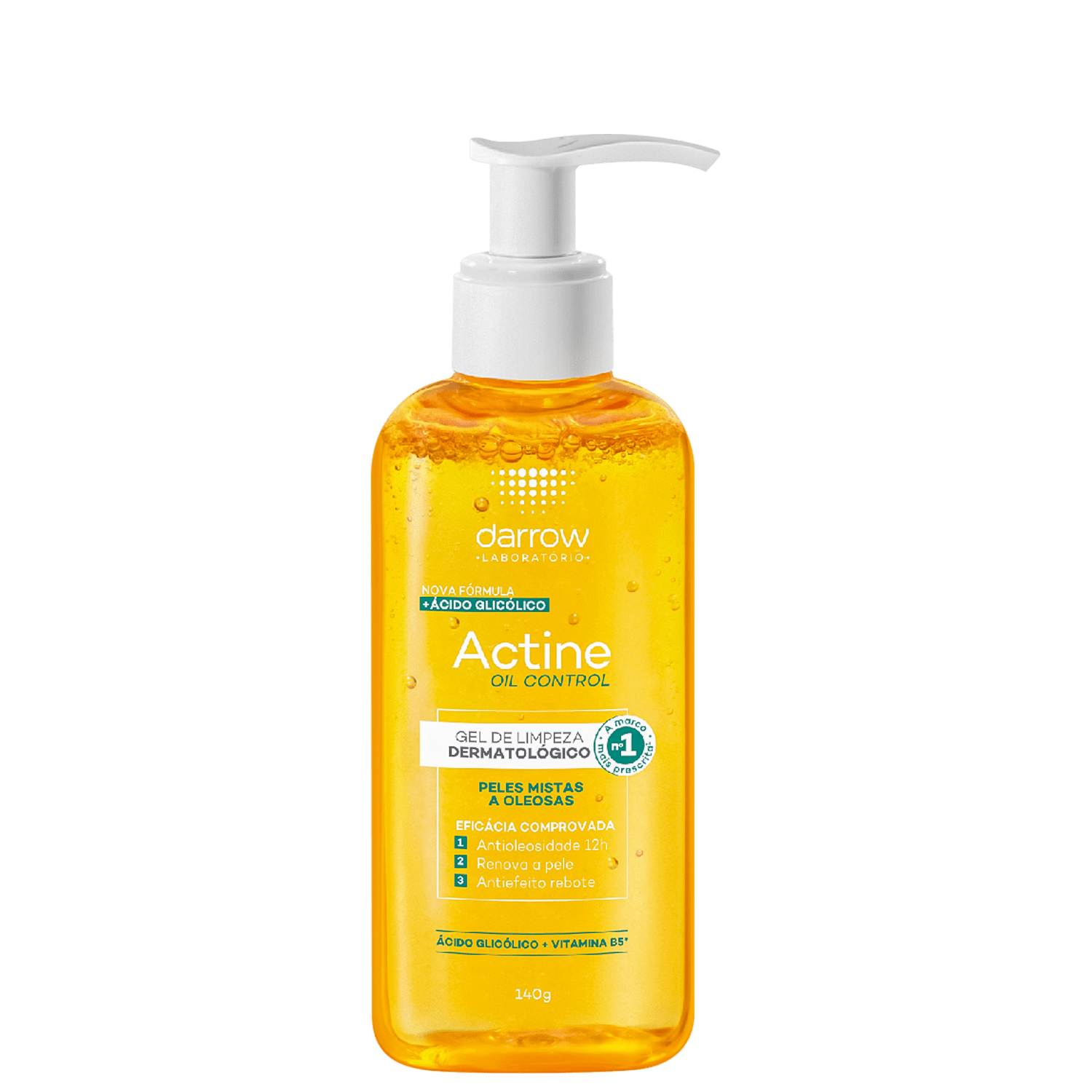 Darrow Actine Oil Control - Gel de Limpeza 140g