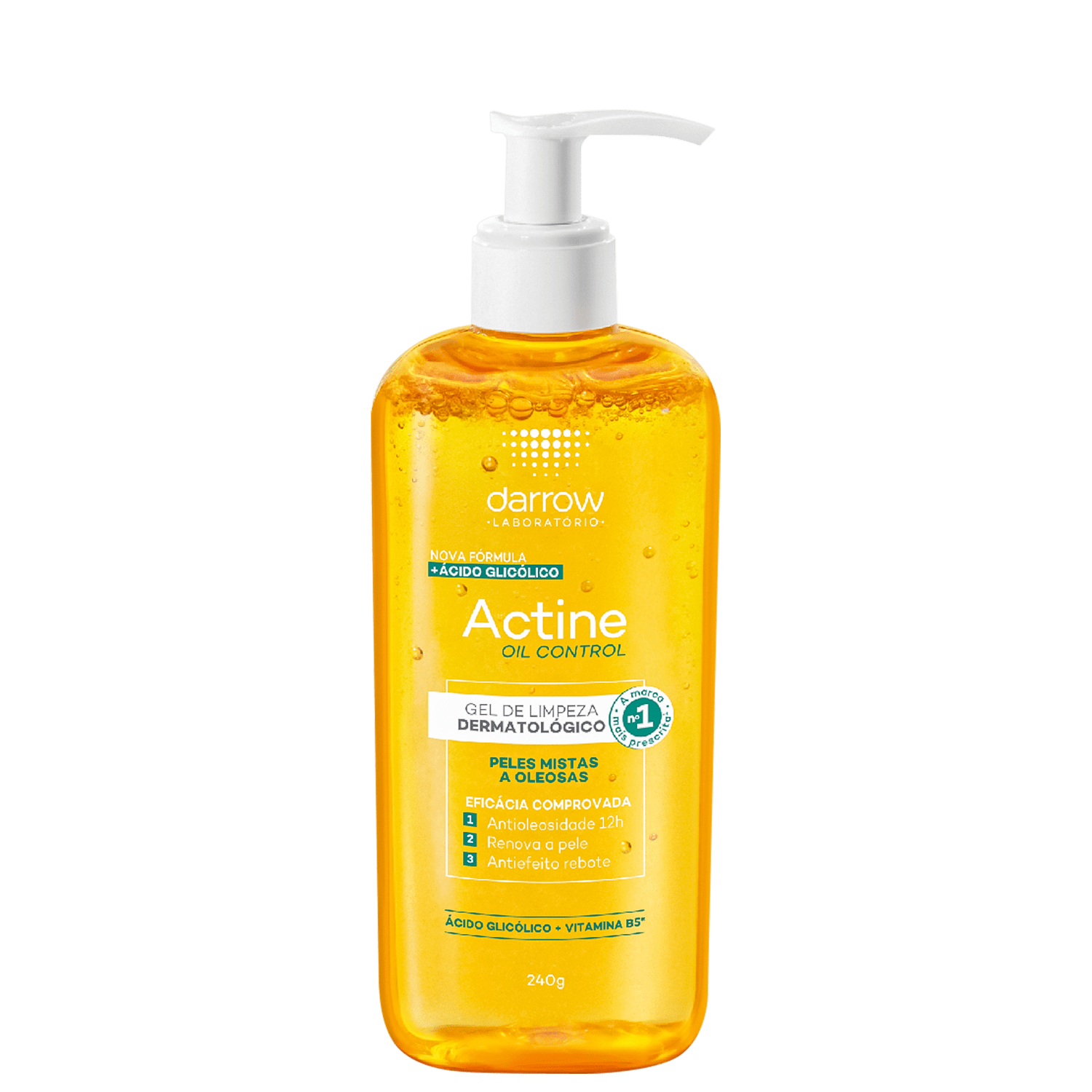 Darrow Actine Oil Control - Gel de Limpeza 240g