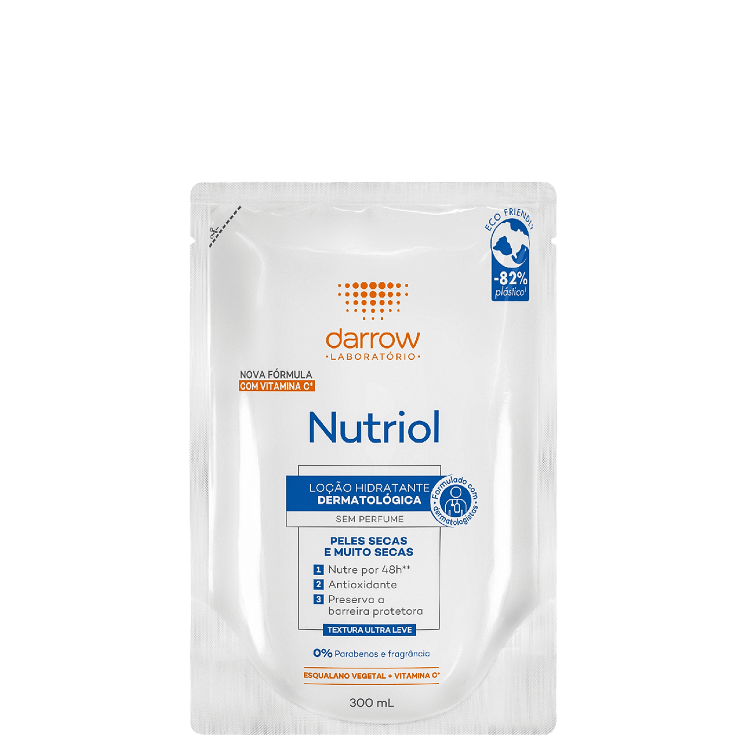 Darrow Nutriol Peles Secas Refil - Loção Hidratante Corporal 300ml