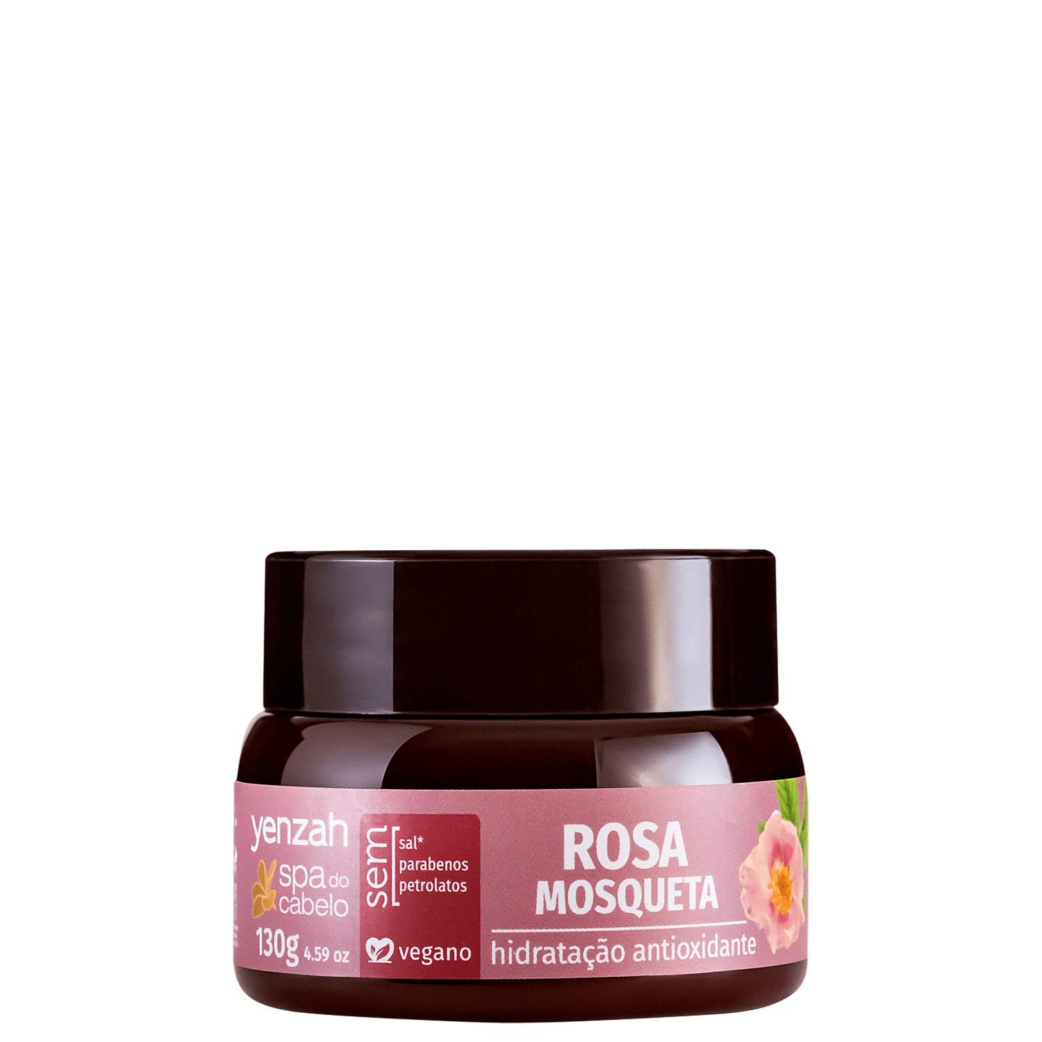 Yenzah Spa do Cabelo Rosa Mosqueta - Máscara Capilar 130g