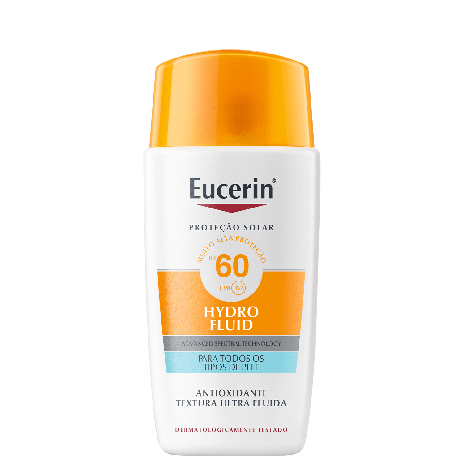 Eucerin Sun Hydro Fluid FPS 60 - Protetor Solar Facial Ultra Fluido 50ml
