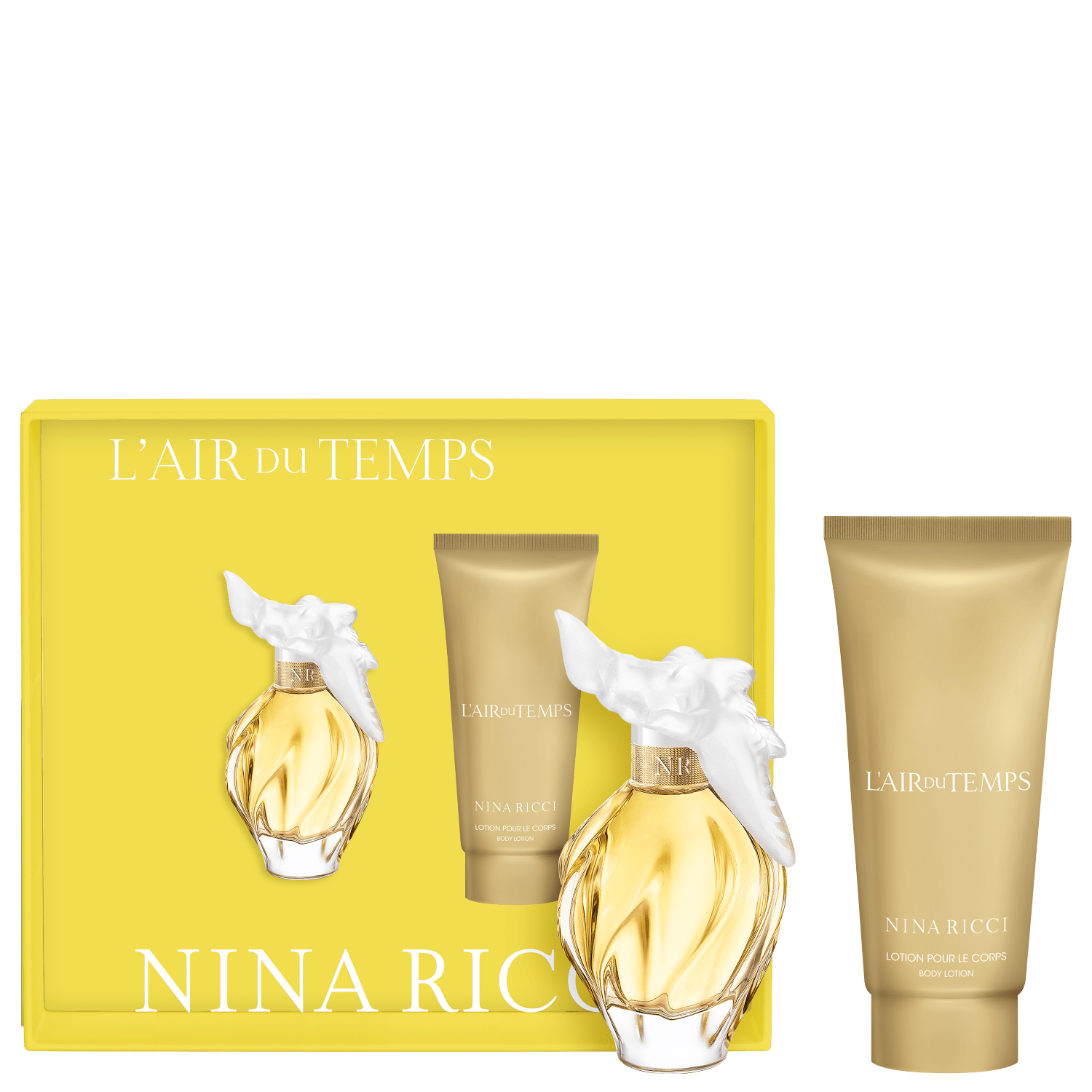 Conjunto L'Air du Temps Nina Ricci Feminino - Eau de Toilette 50ml + Loção Corporal 75ml