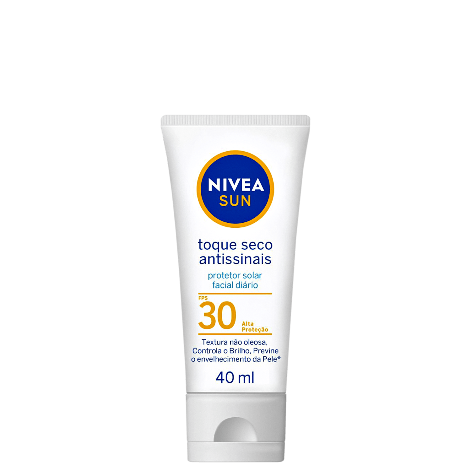 NIVEA Sun Toque Seco Antissinais FPS 30 - Protetor Solar Facial 40ml