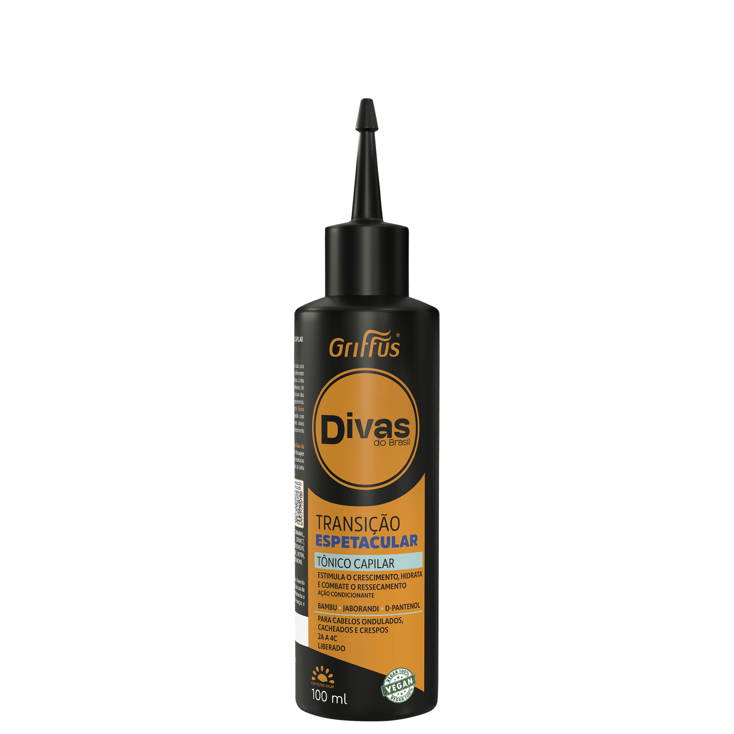 Griffus Divas do Brasil Transição Espetacular - Tônico Capilar 100ml