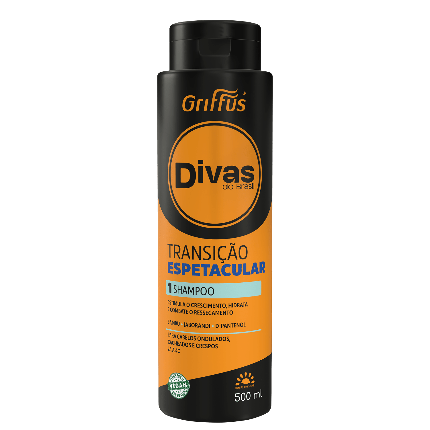 Griffus Divas do Brasil Transição Espetacular - Shampoo 500ml
