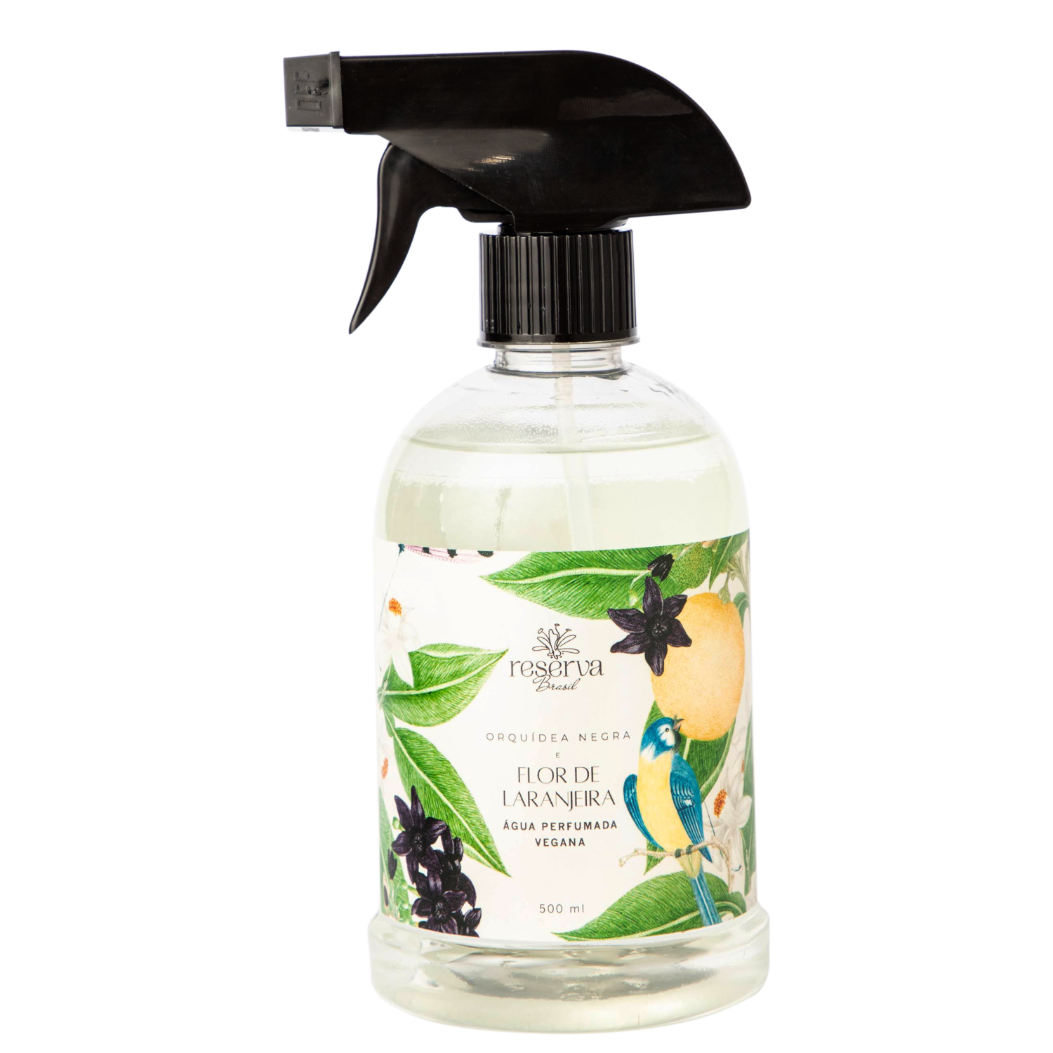 Reserva Brasil Orquídea Negra e Flor de Laranjeira - Água Perfumada 500ml