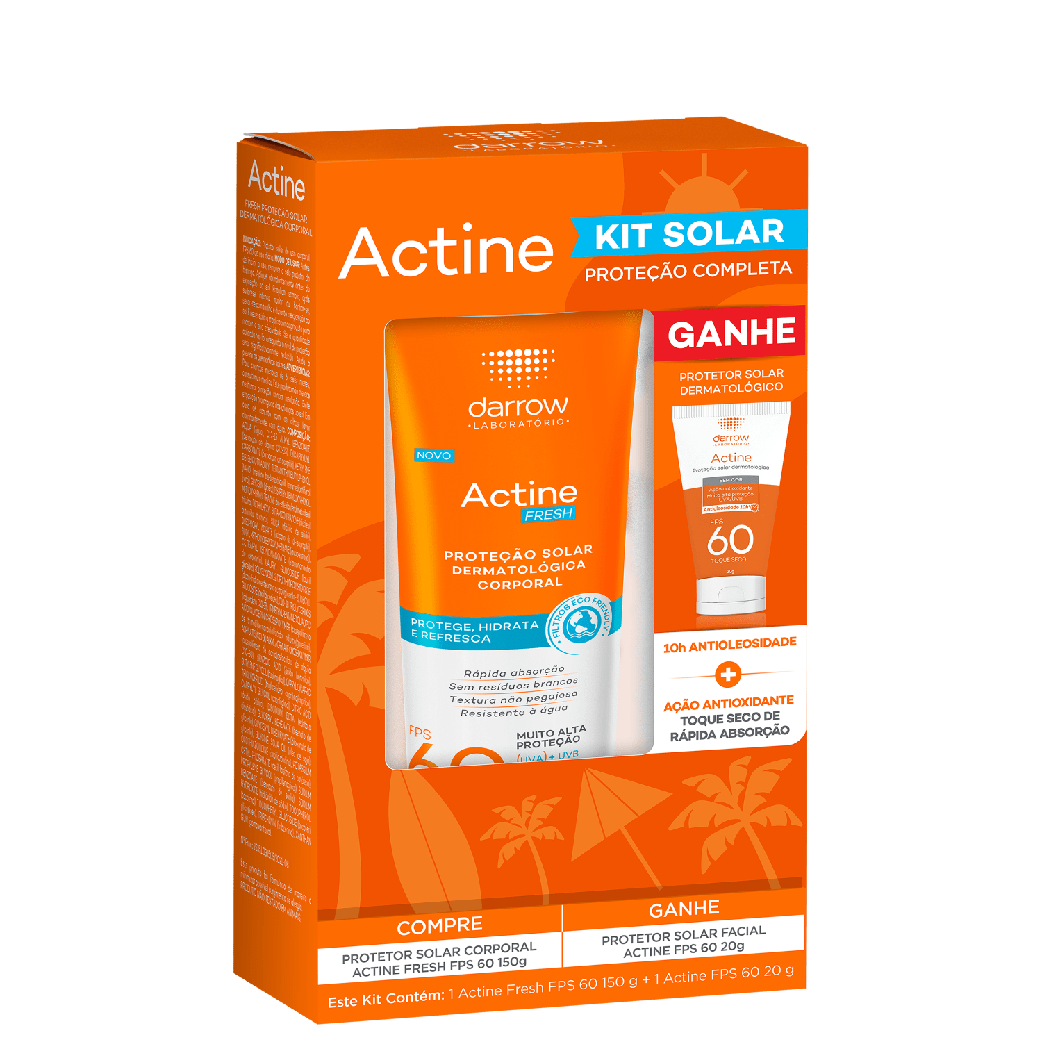 Kit Darrow Actine Solar (2 Produtos)