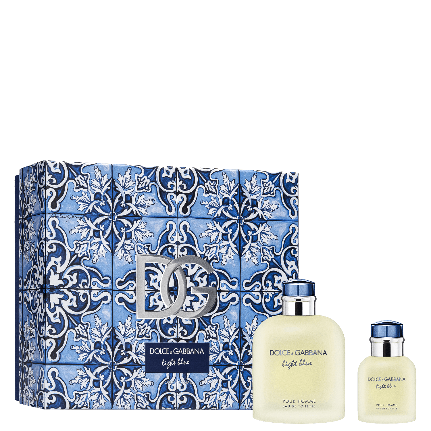 Conjunto Light Blue Pour Homme Dolce & Gabbana  Masculino - Eau de Toilette 125ml + Eau de Toilette 40ml
