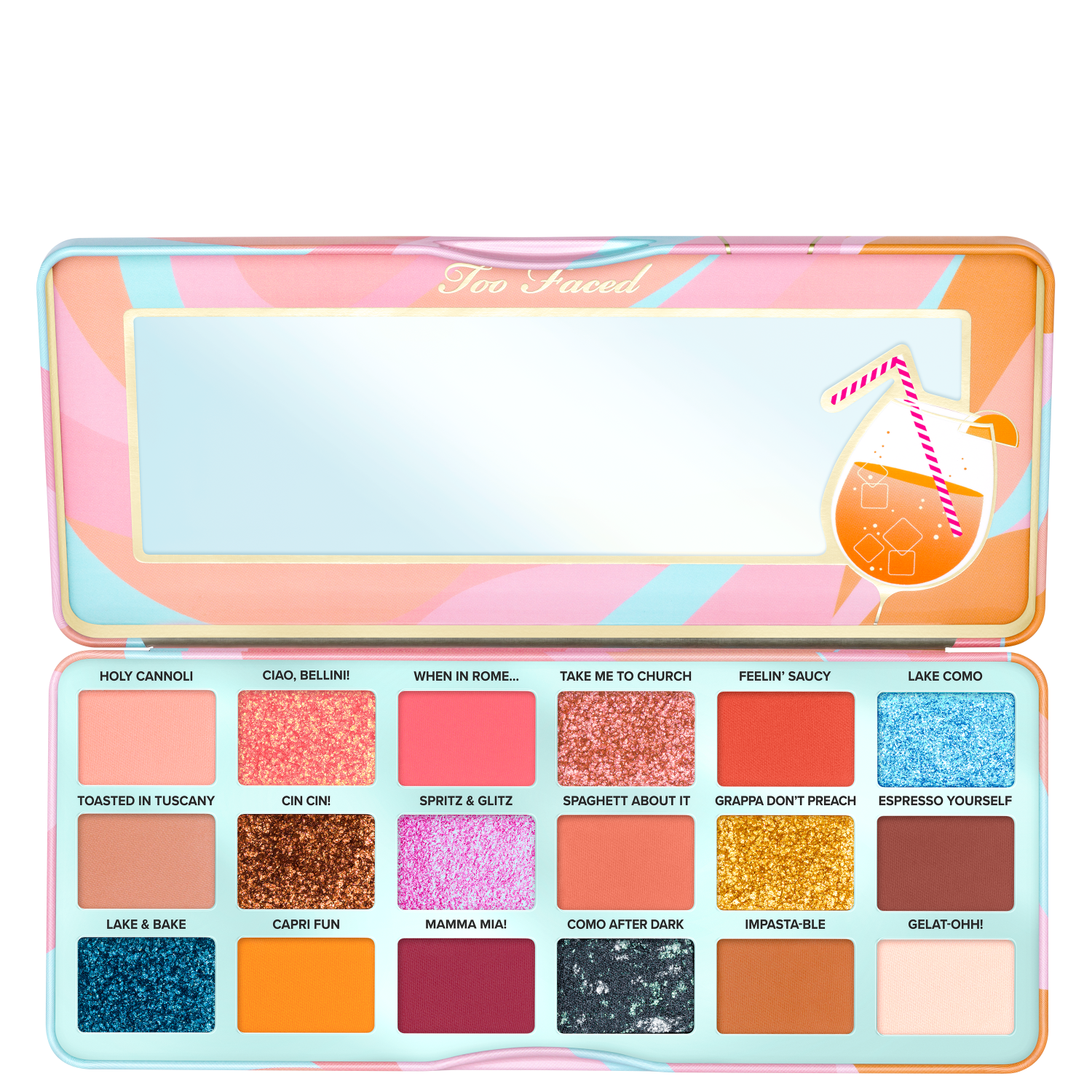 Too Faced Italian Spritz - Paleta de Sombras 18g