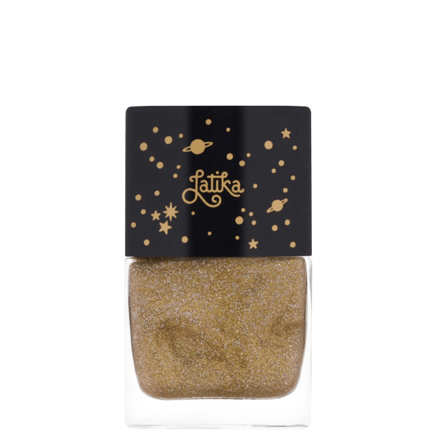 Latika Space Estrelas Douradas - Esmalte Glitter 9ml