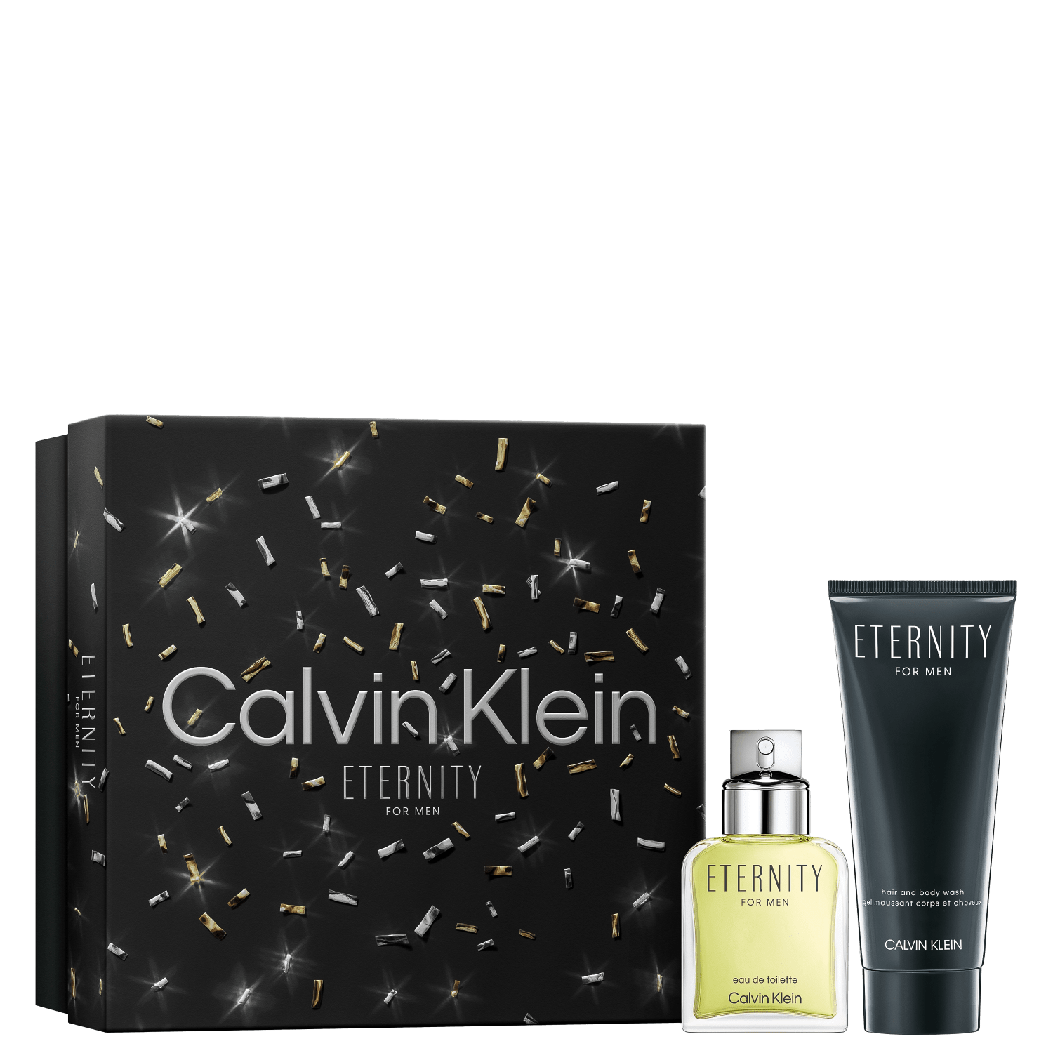 Conjunto Eternity for Men Calvin Klein Masculino - Eau de Toilette 50ml + Gel de Banho 100ml