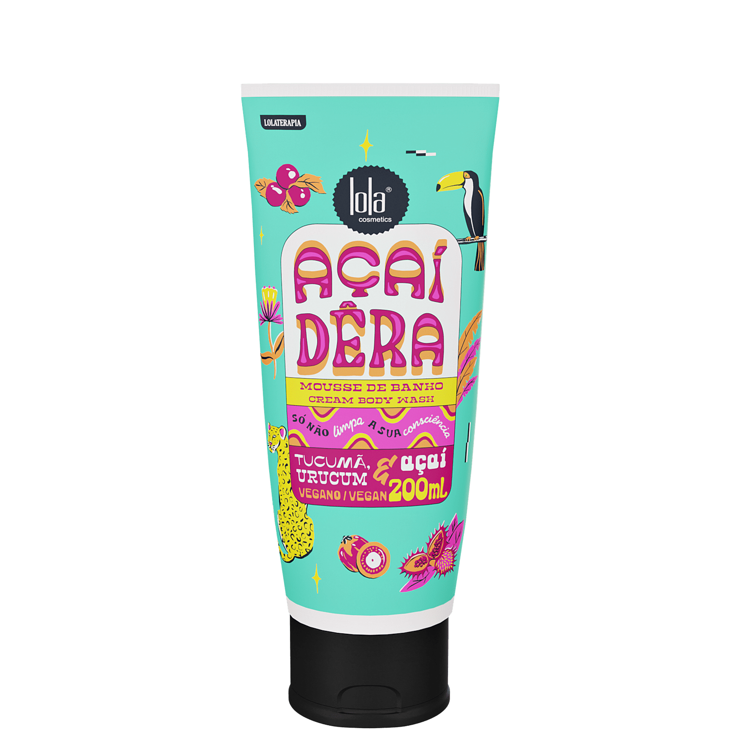Lola From Rio Açaidêra - Sabonete em Mousse 200ml