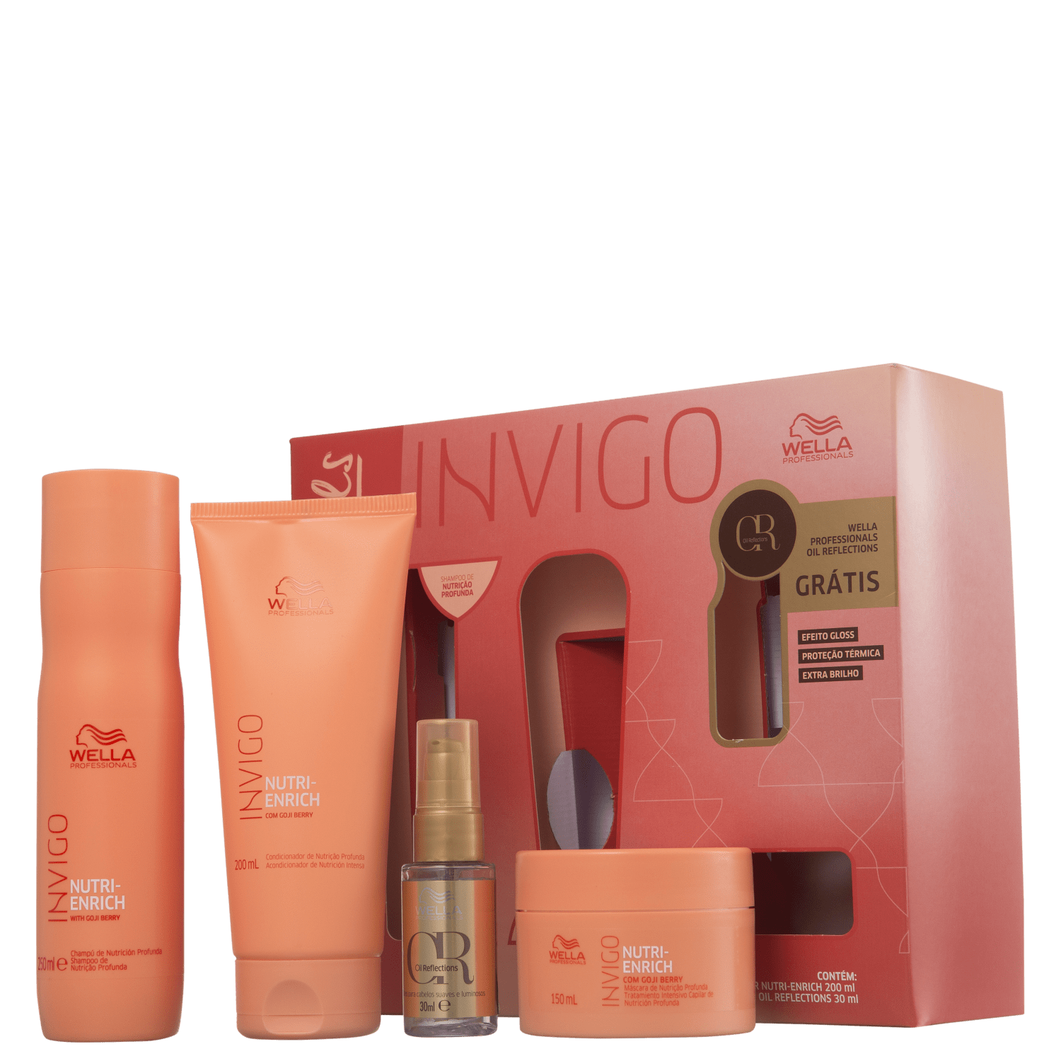 Kit Wella Professional Nutri Essentials (4 Produtos)