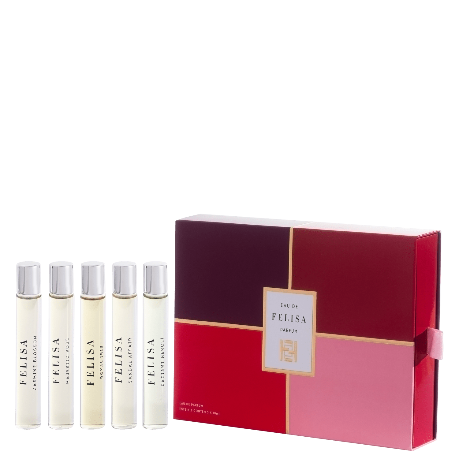 Conjunto Felisa Travel Eau de Parfum (5 Produtos)