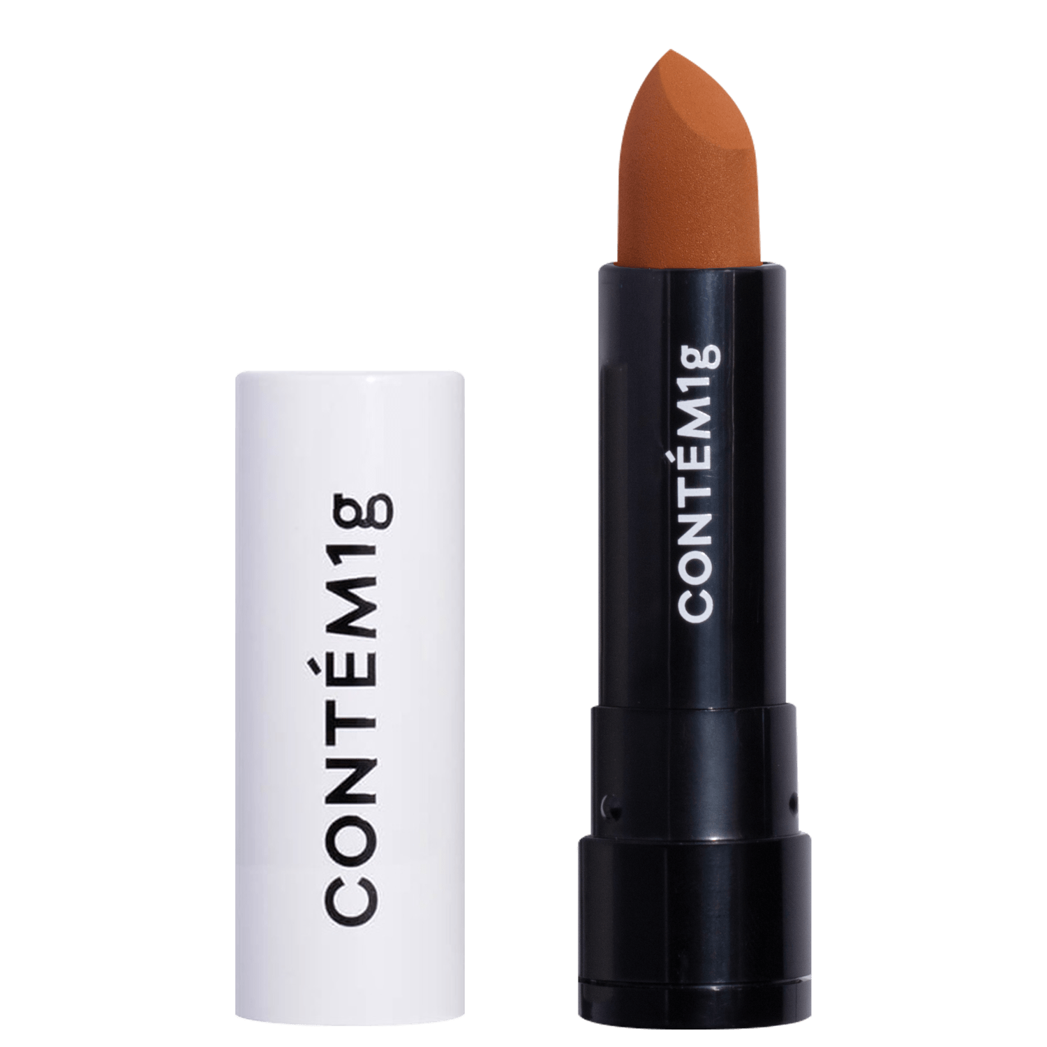 Contém1g Velvet Glam Orange - Batom Matte 3,5g