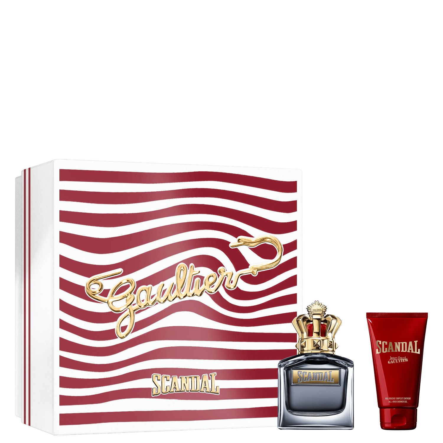 Conjunto Scandal Pour Homme Jean Paul Gaultier Masculino - Eau de Toilette 50ml + Gel de Banho 75ml