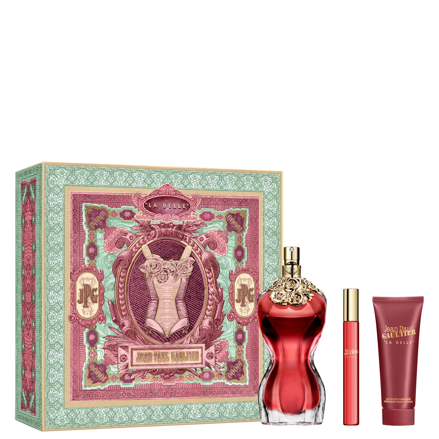 Conjunto La Belle Jean Paul Gaultier Feminino (3 Produtos)