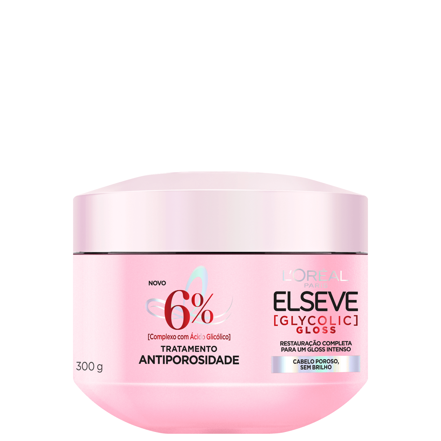 Elseve L’Oréal Paris Glycolic Gloss - Creme de Tratamento 300g