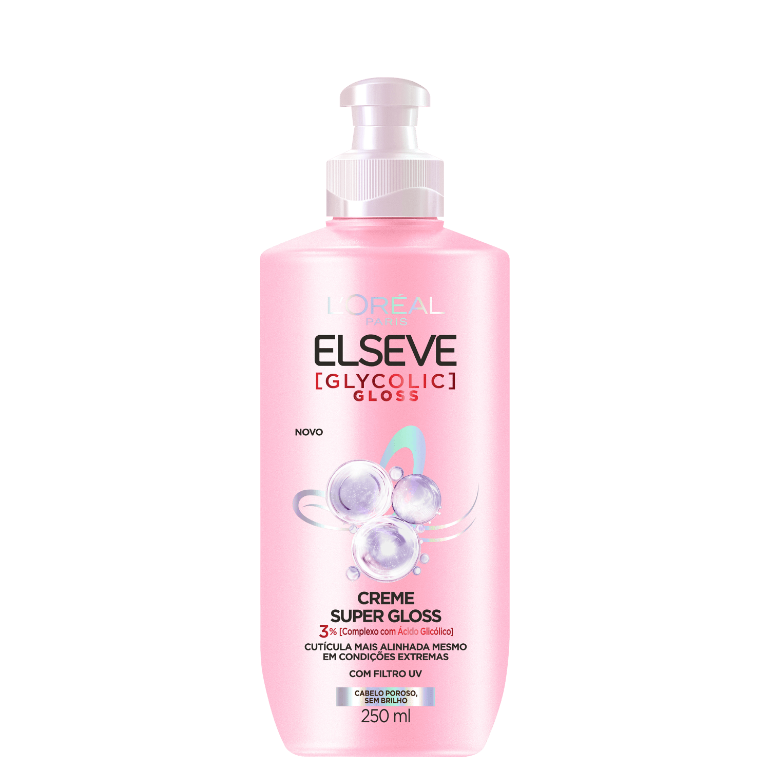 Elseve L’Oréal Paris Glycolic Gloss - Creme para Pentear 250ml