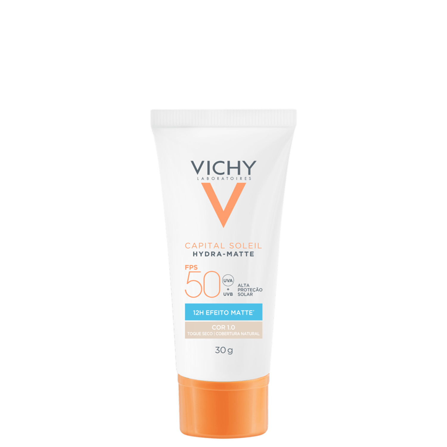 Vichy Capital Soleil Hydra-Matte FPS 50 Cor 1.0 - Protetor Solar 30g