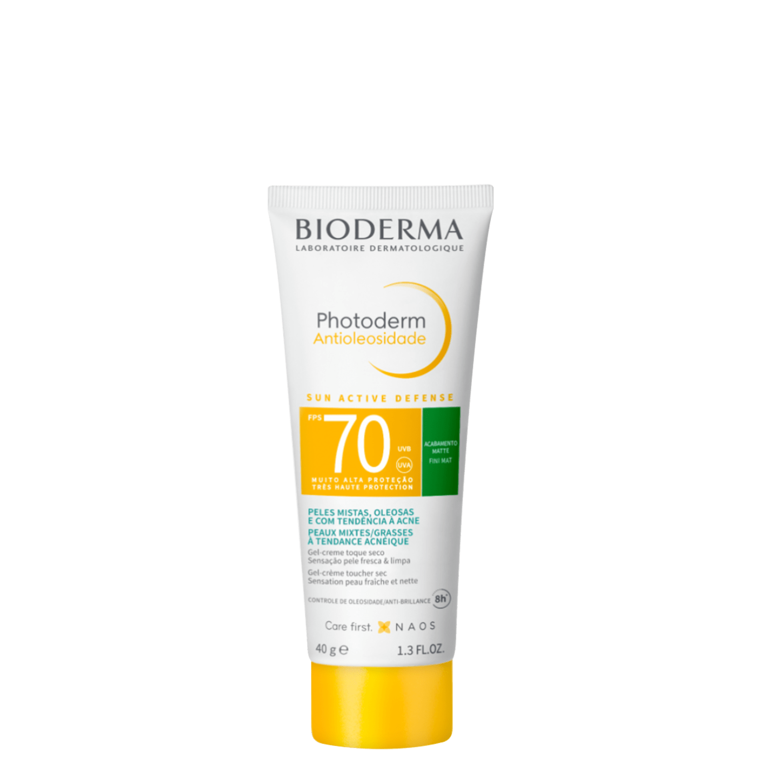 Bioderma Photoderm Antioleosidade FPS 70 Sem Cor - Protetor Solar Facial 40g