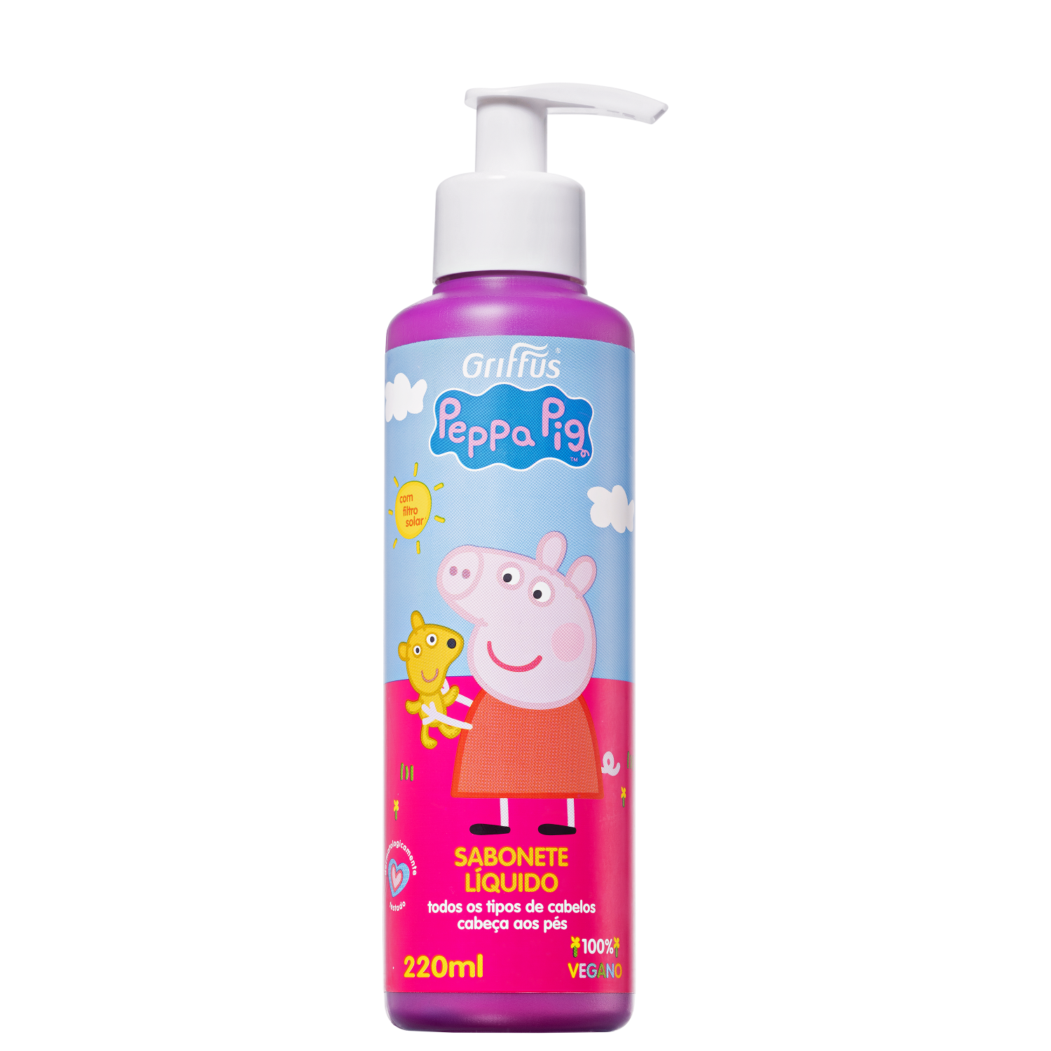 Griffus Peppa Pig - Sabonete Líquido 220ml