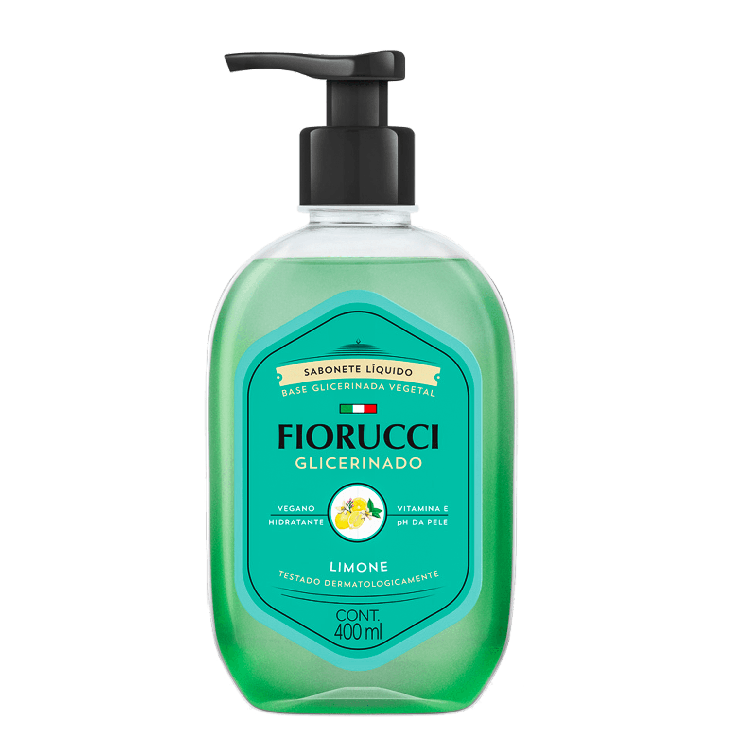 Fiorucci Limone - Sabonete Líquido Glicerinado 400ml