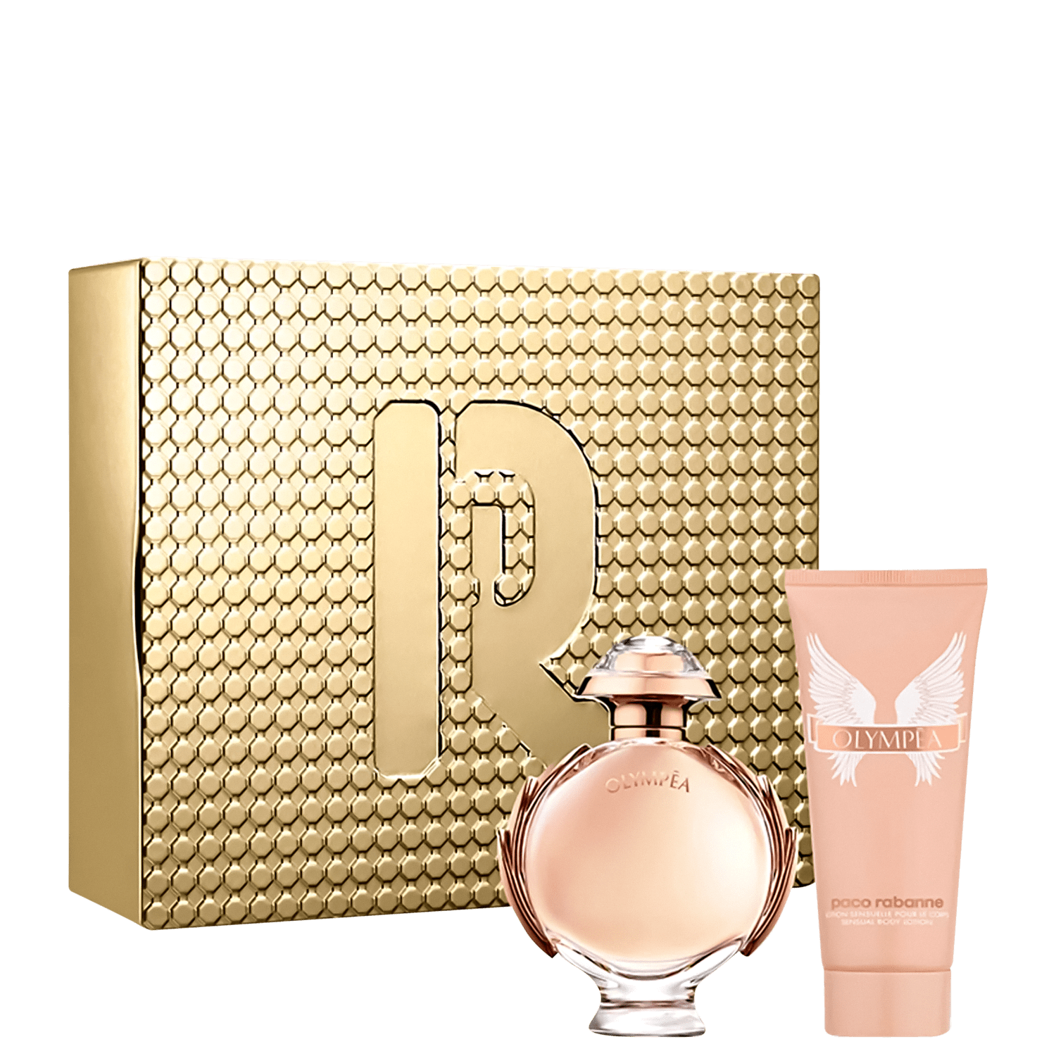 Conjunto Olympéa Paco Rabanne Feminino - Eau de Parfum 80ml + Loção Hidratante Corporal 100ml