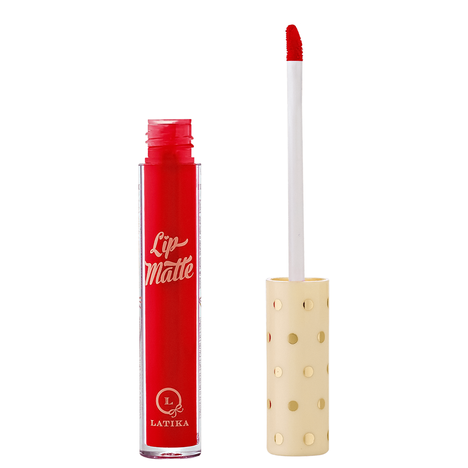 Latika Lip Matte Vermelho Nº 27 - Batom Líquido 4ml