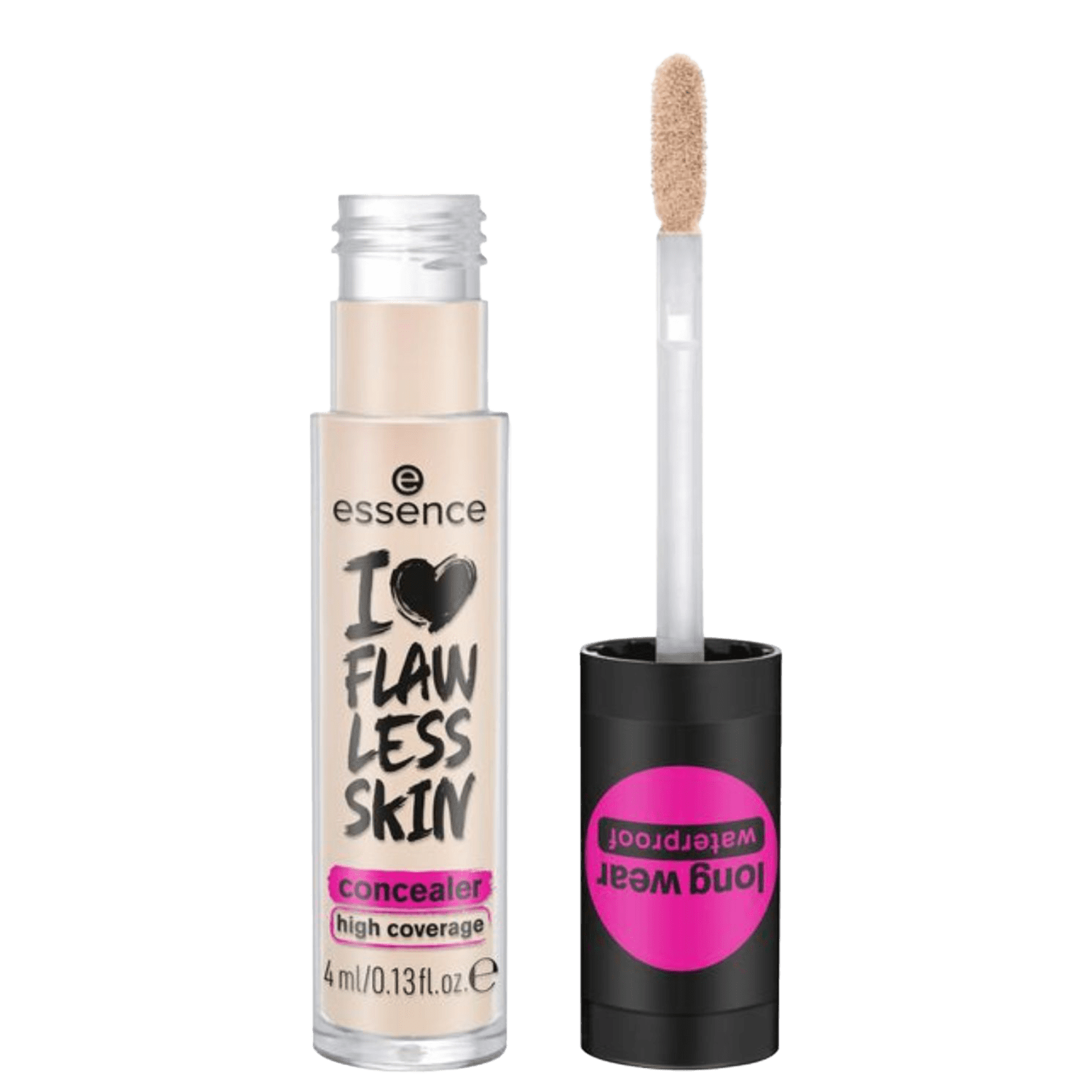 Essence I Love Flawless Skin 10 Light Porcelain - Corretivo Líquido 4ml