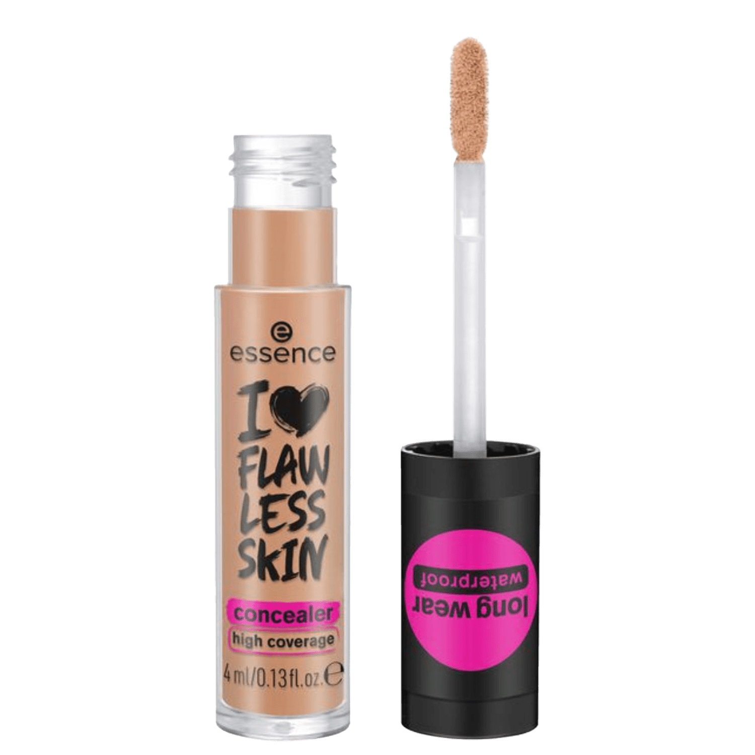 Essence I Love Flawless Skin 60 Dark Sand - Corretivo Líquido 4ml