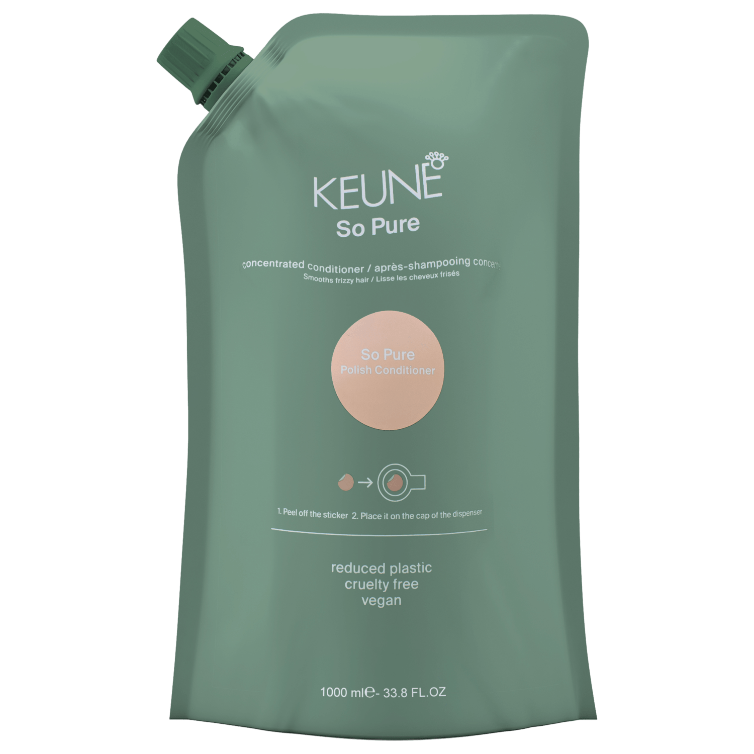 Keune So Pure Polish Refil - Condicionador 1L