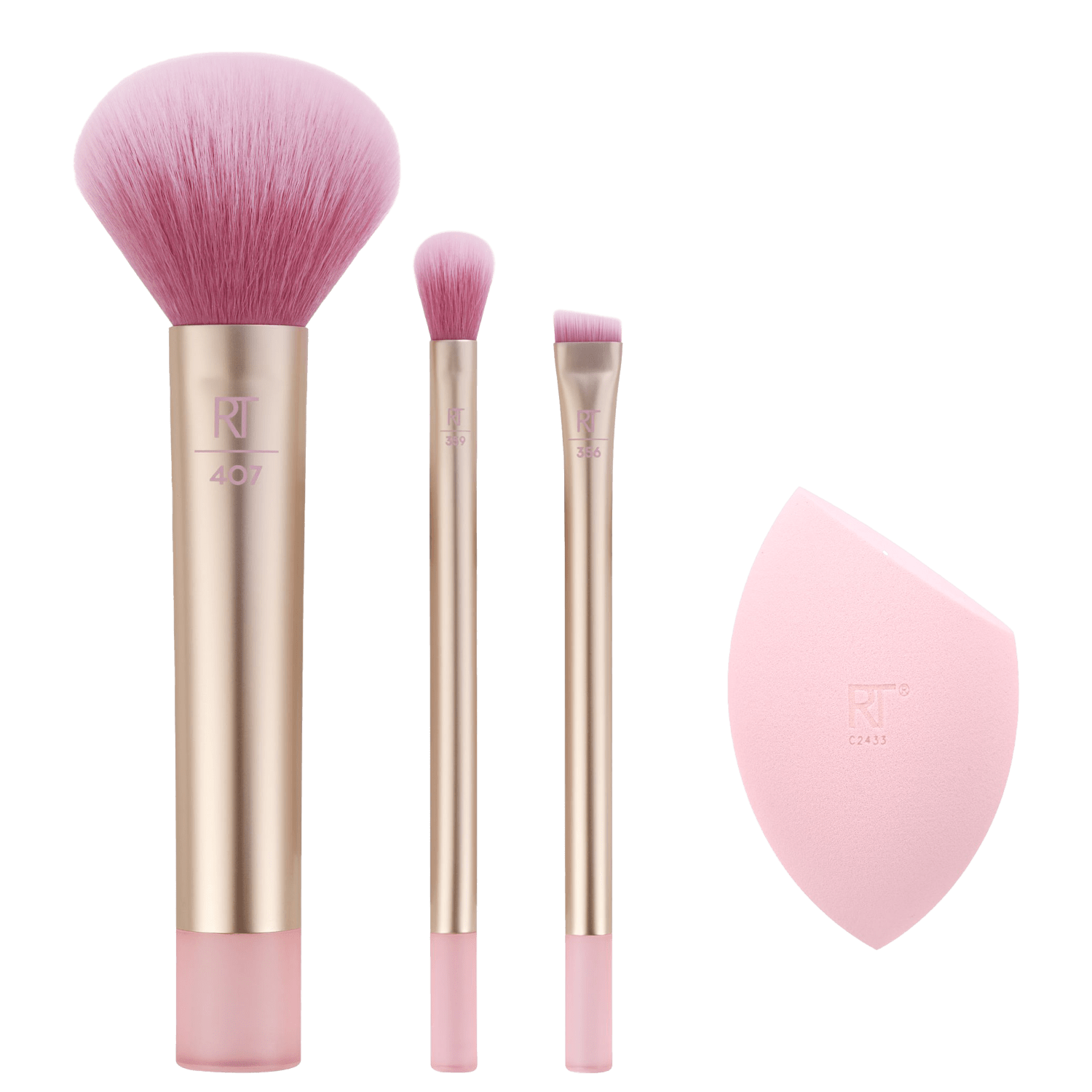 Kit Real Techniques Midi Glow Set Sunrise (4 Produtos)