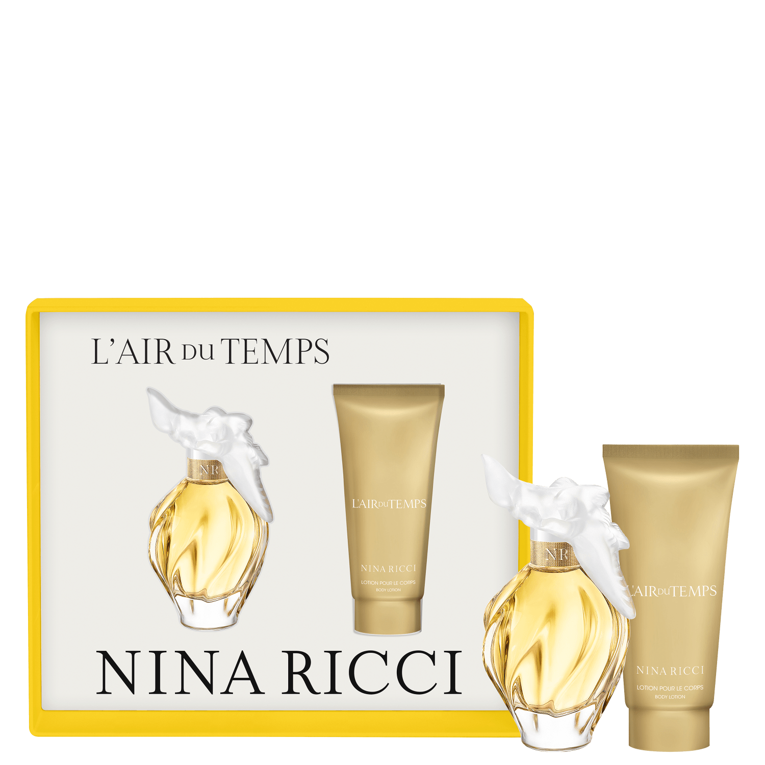 Conjunto L'Air du Temps Nina Ricci Feminino - Eau de Toilette 50ml +Loção Hidratante Corporal 75ml