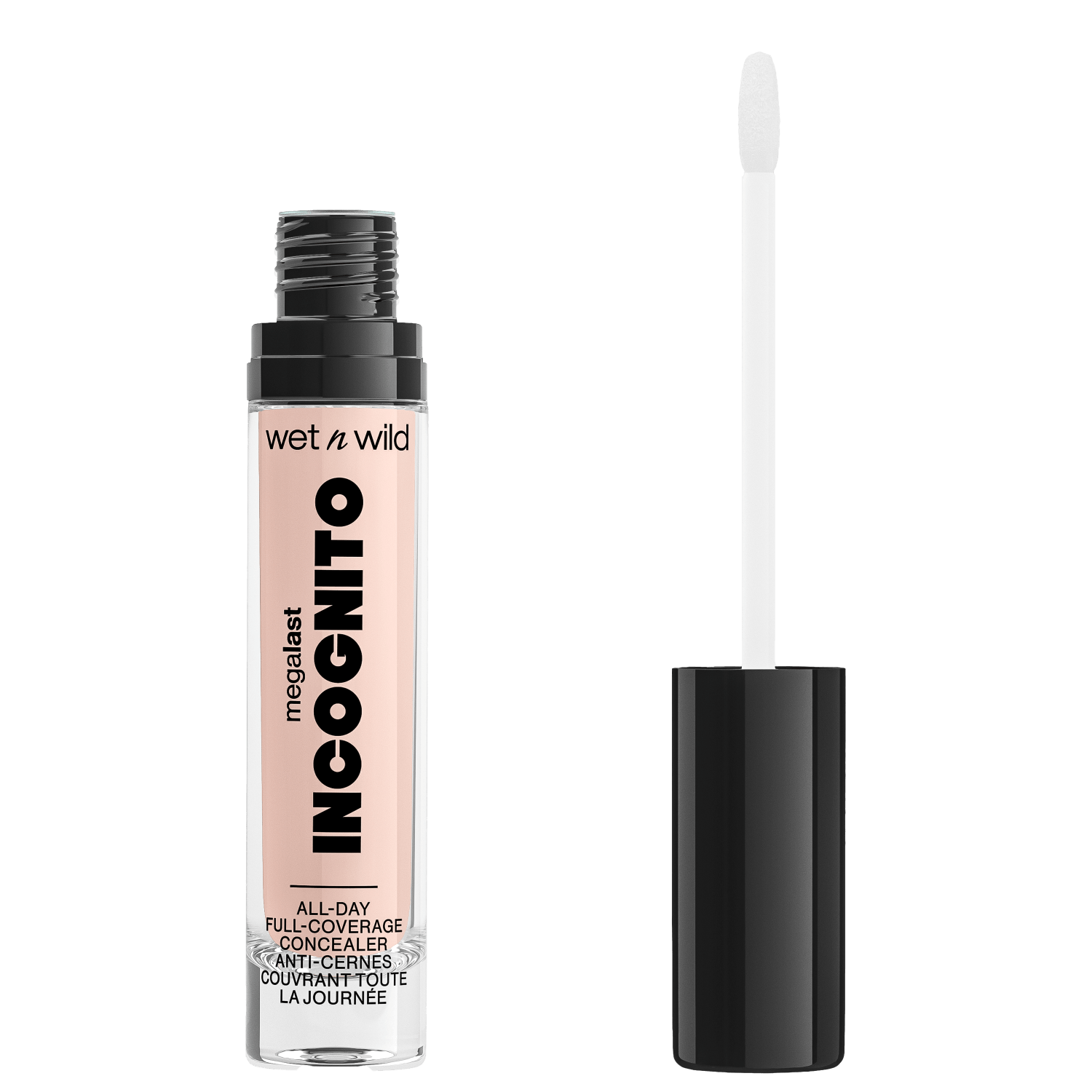 Wet n Wild Mega Last Incognito All-Day Full Coverage Concealer Light Beige - Corretivo Líquido 5,5ml