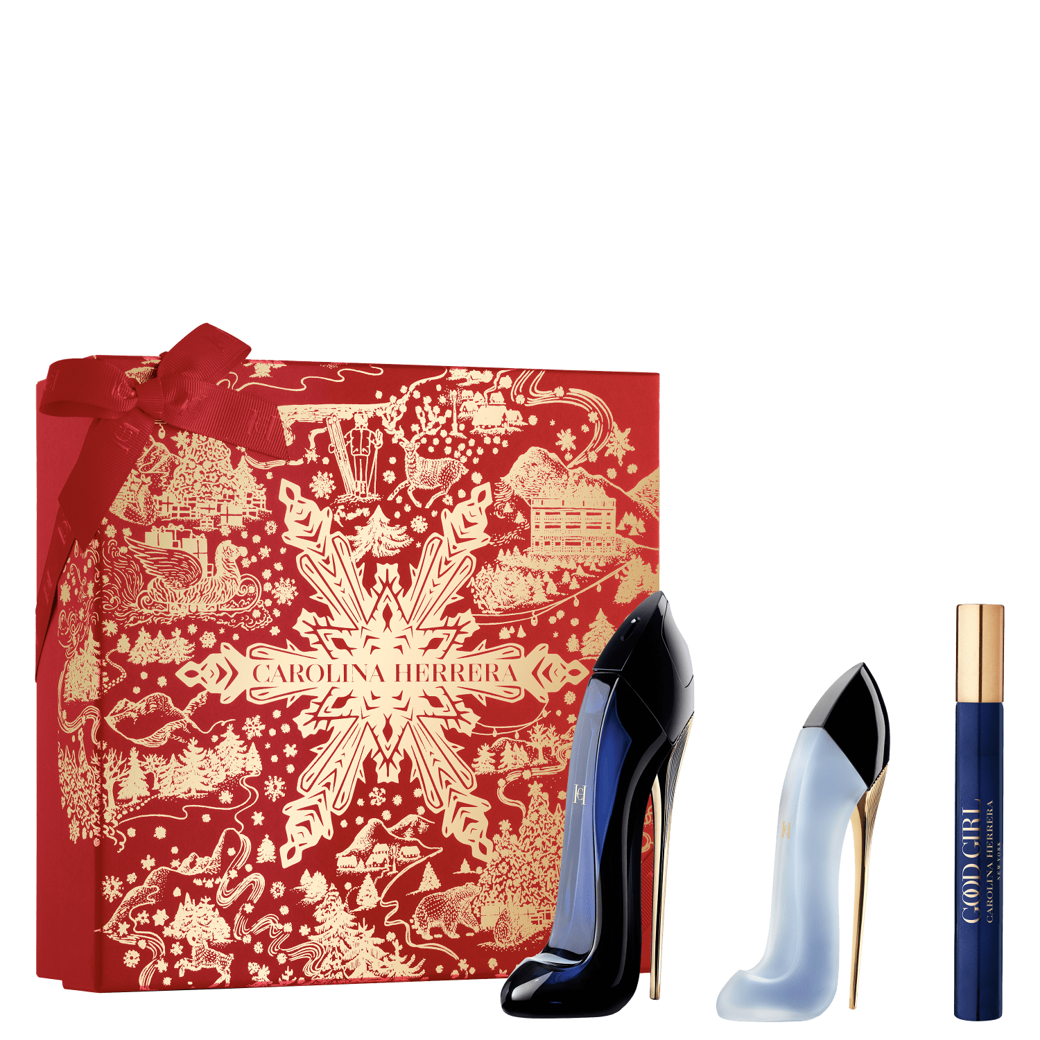 Conjunto Good Girl Carolina Herrera Feminino (3 Produtos)