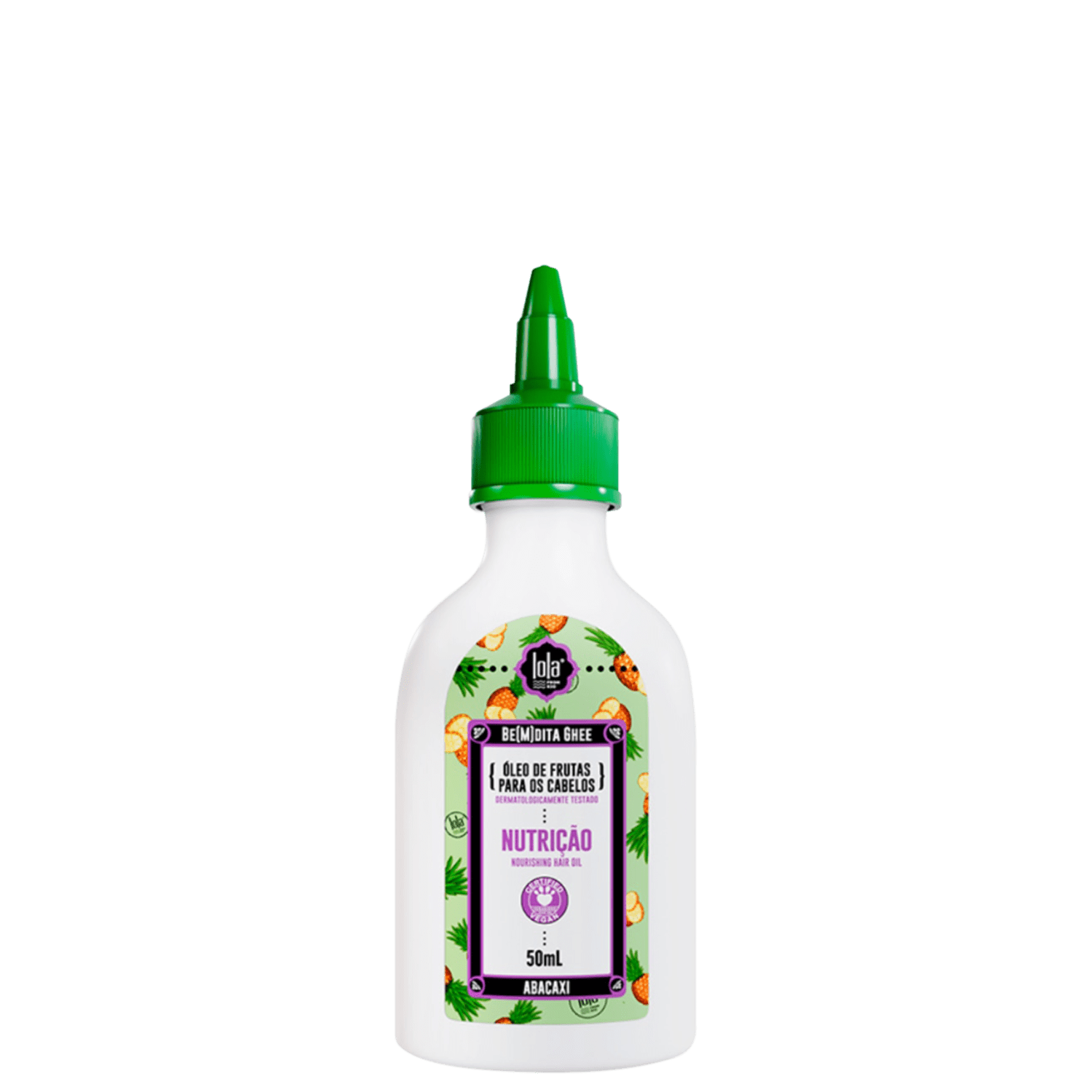 Lola From Rio Be(M)dita Ghee Nutrição Abacaxi - Óleo Capilar 50ml
