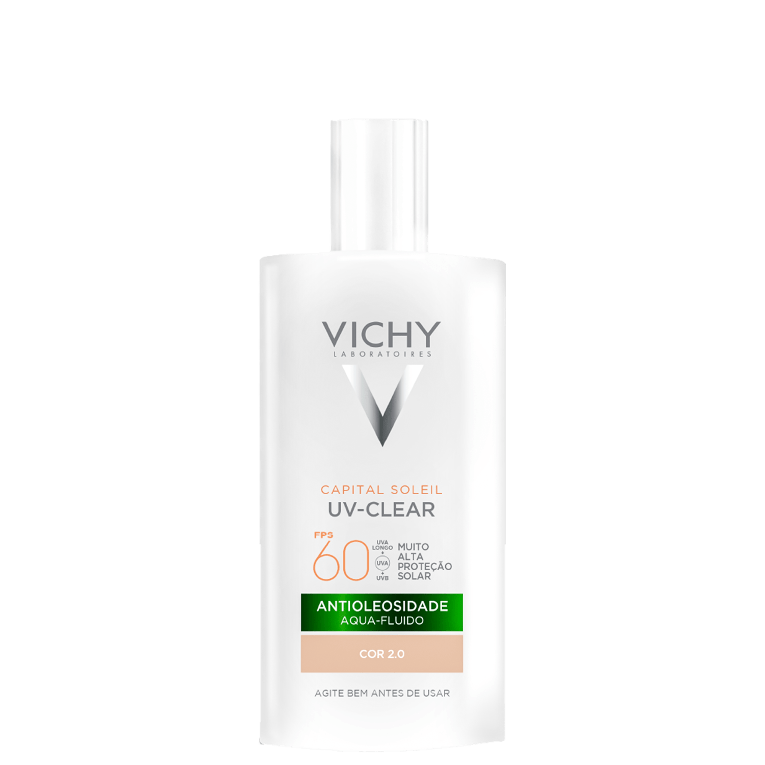Vichy Capital Soleil UV Clear FPS60 2.0 - Protetor Solar com Cor 40g