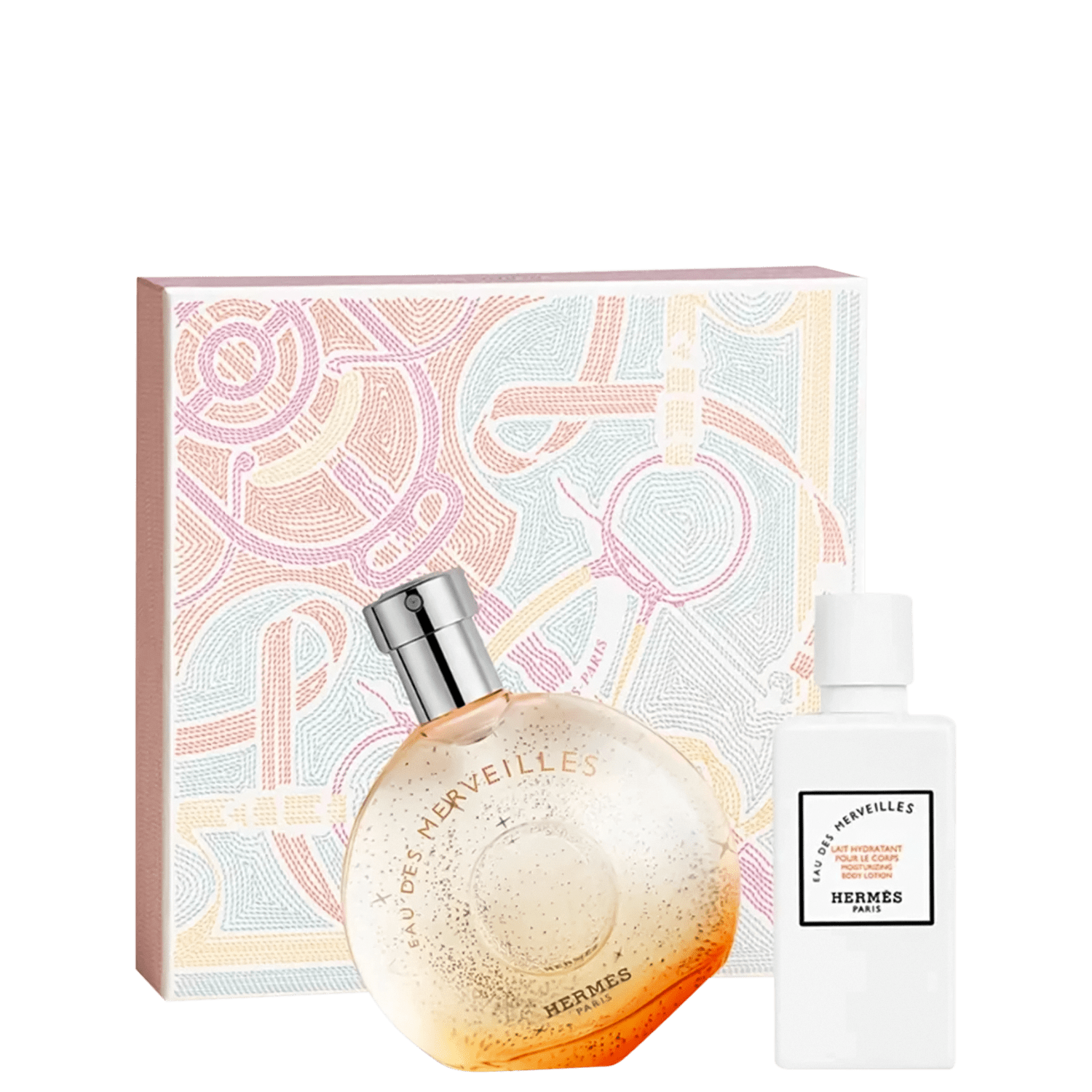Conjunto Eau de Merveilles Hermès Feminino - Eau de Toilette 50ml + Loção Corporal 40ml