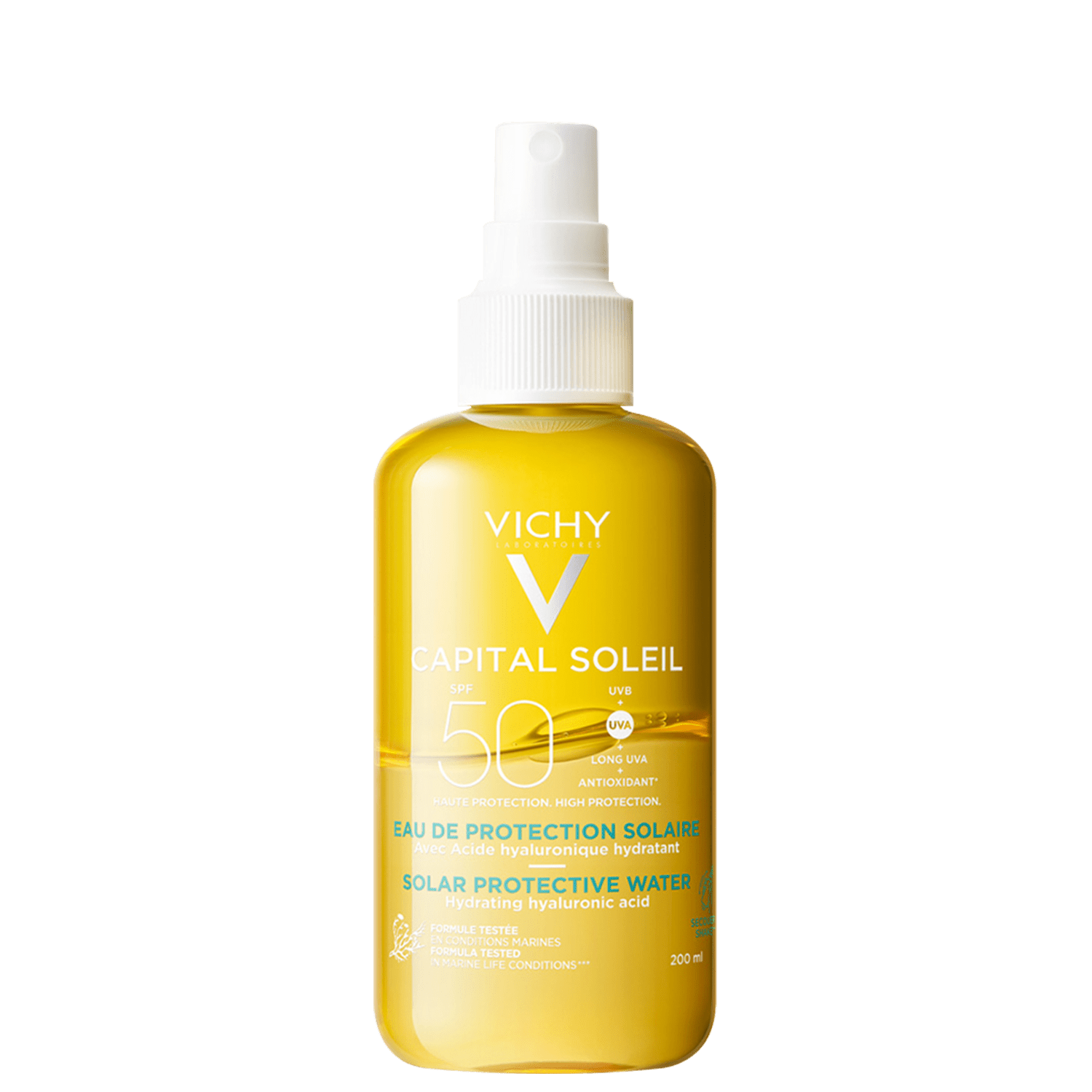 Vichy Capital Soleil FPS50 - Água Solar Hidratante 200ml