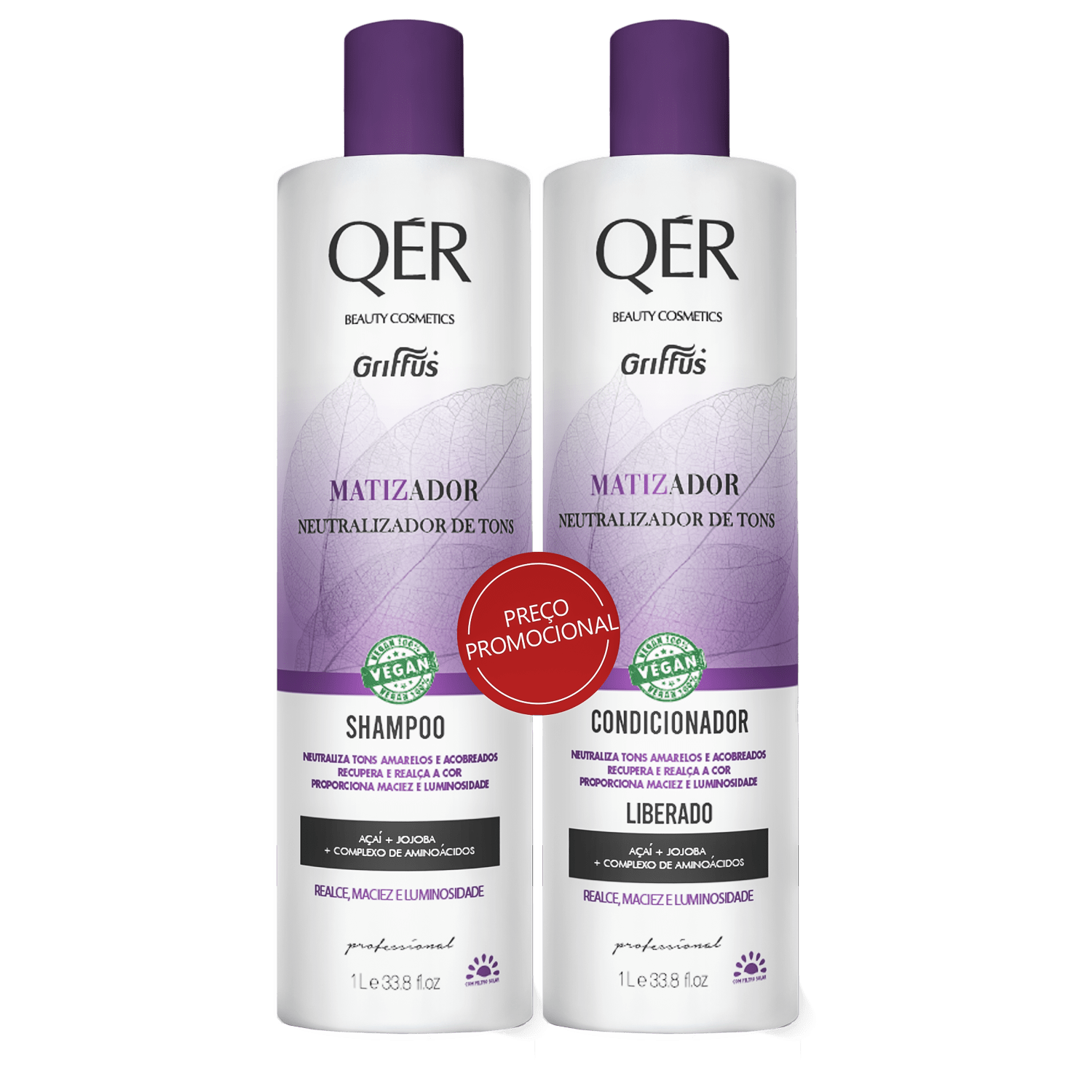 Kit Griffus QÉR Matizador (2 Produtos)
