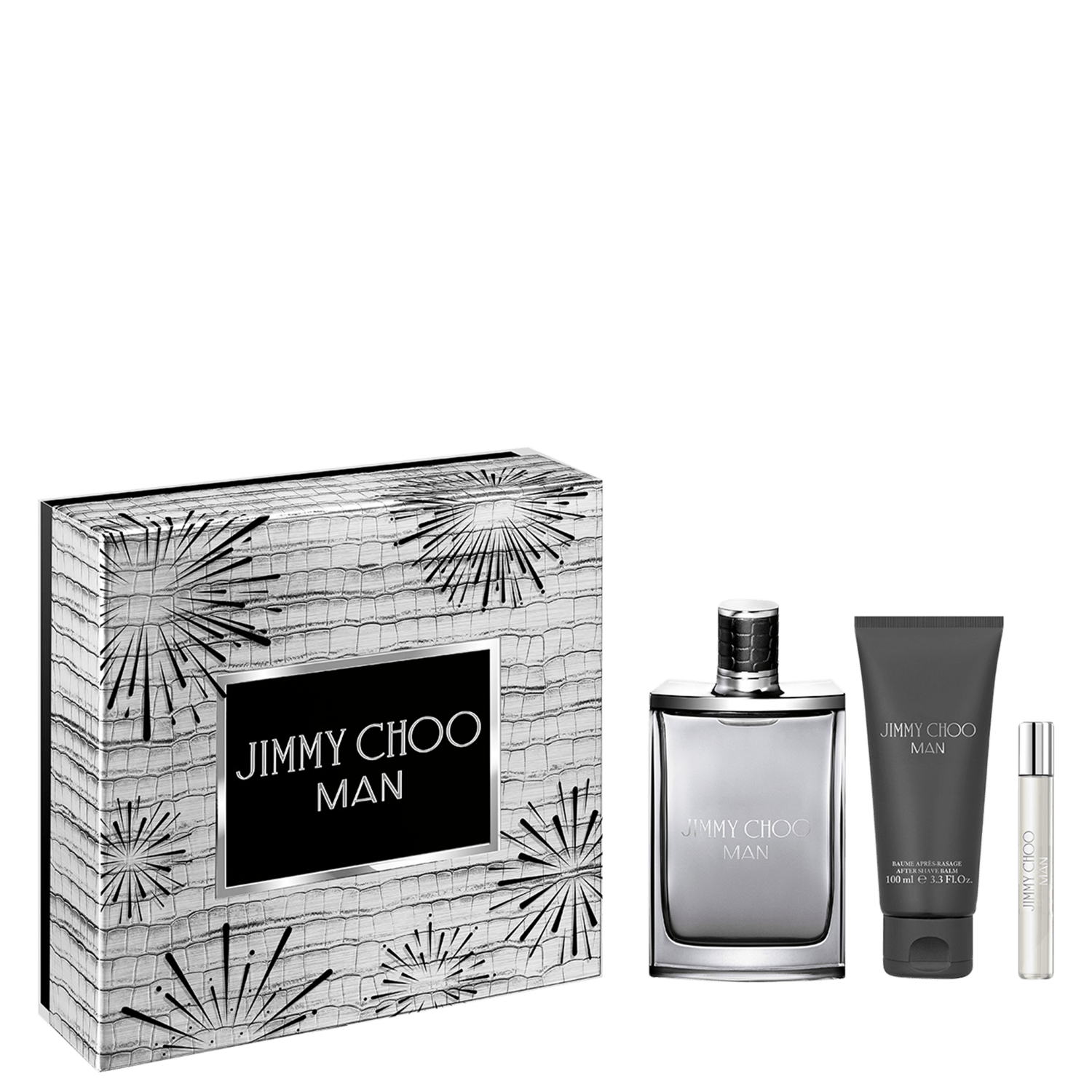 Conjunto Jimmy Choo Man Masculino - Eau de Toilette 100ml + Eau de Toilette 7,5ml + Sabonete 100ml