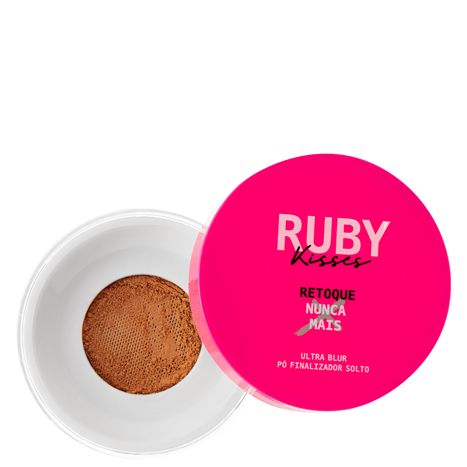 Ruby Kisses Retoque Nunca Mais Deep - Pó Solto 8,8g