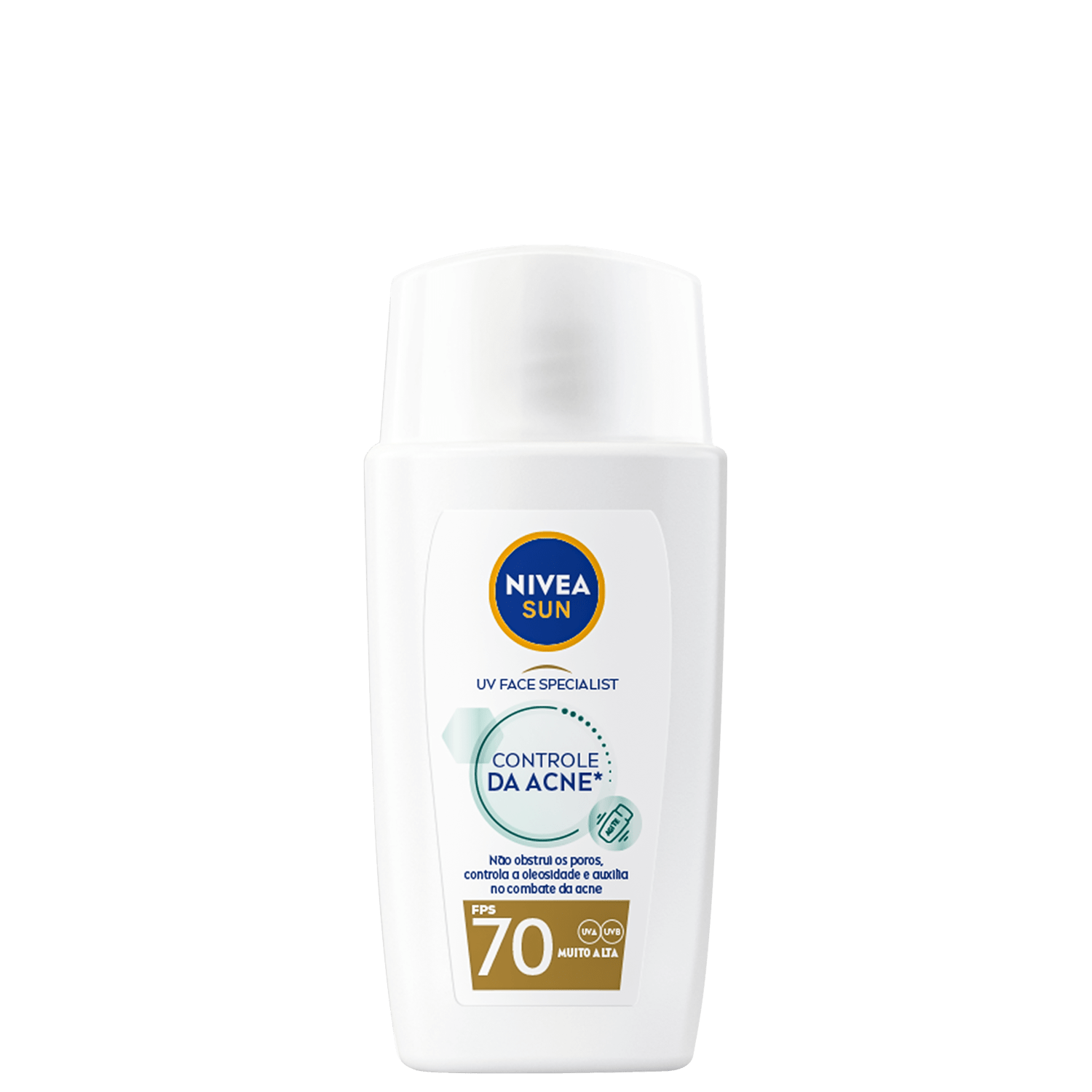 NIVEA Sun UV Face Specialist Controle de Acne FPS70 - Protetor Solar Facial 40ml