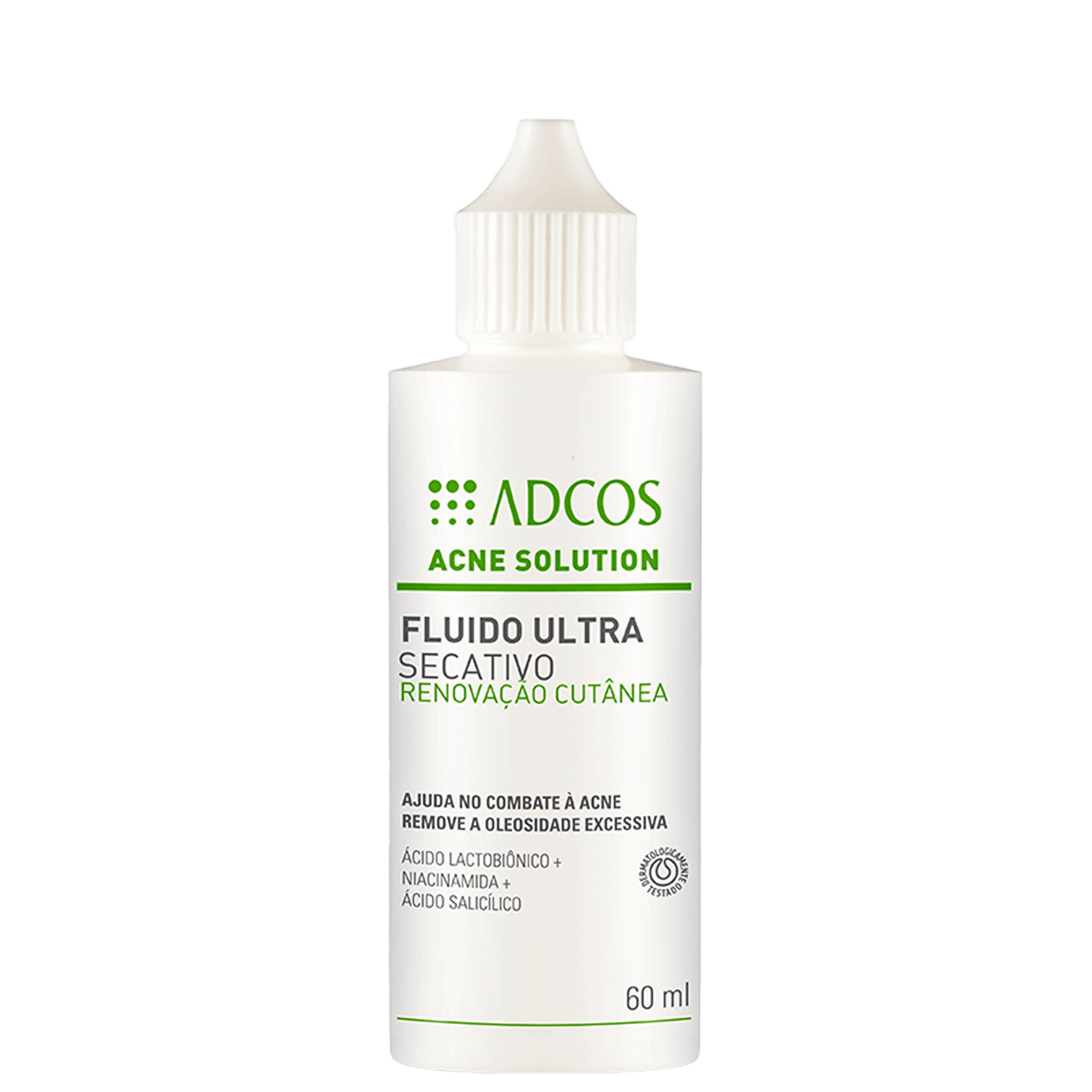Adcos Acne Solution - Fluido Ultra Secativo 60ml