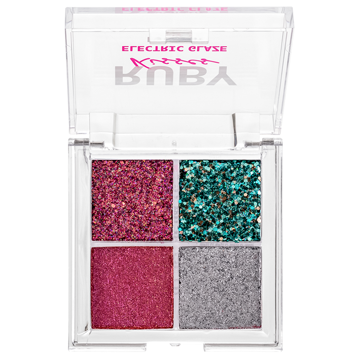 Ruby Kisses Electric Glaze Fuchsia - Paleta de Sombras 5,6g