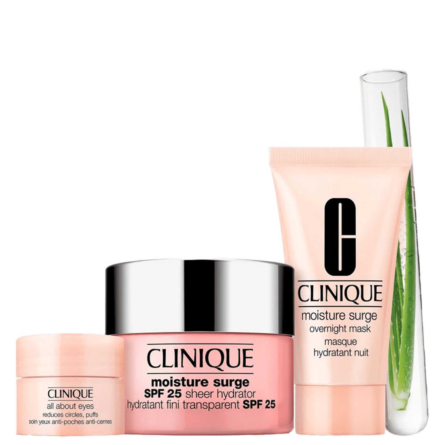 Kit Clinique Moisture Surge™ SPF 25 Sheer Hydrator (3 Produtos)