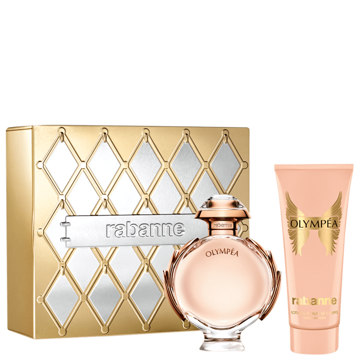 Conjunto Olympéa Rabanne - Eau de Parfum 80ml + Creme Corporal 100ml