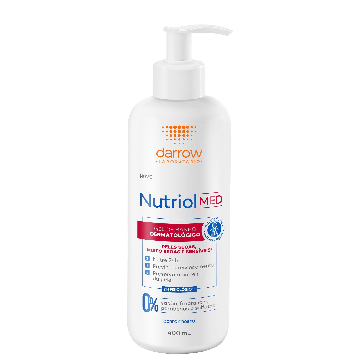 Darrow Nutriol MED - Gel de Banho 400ml